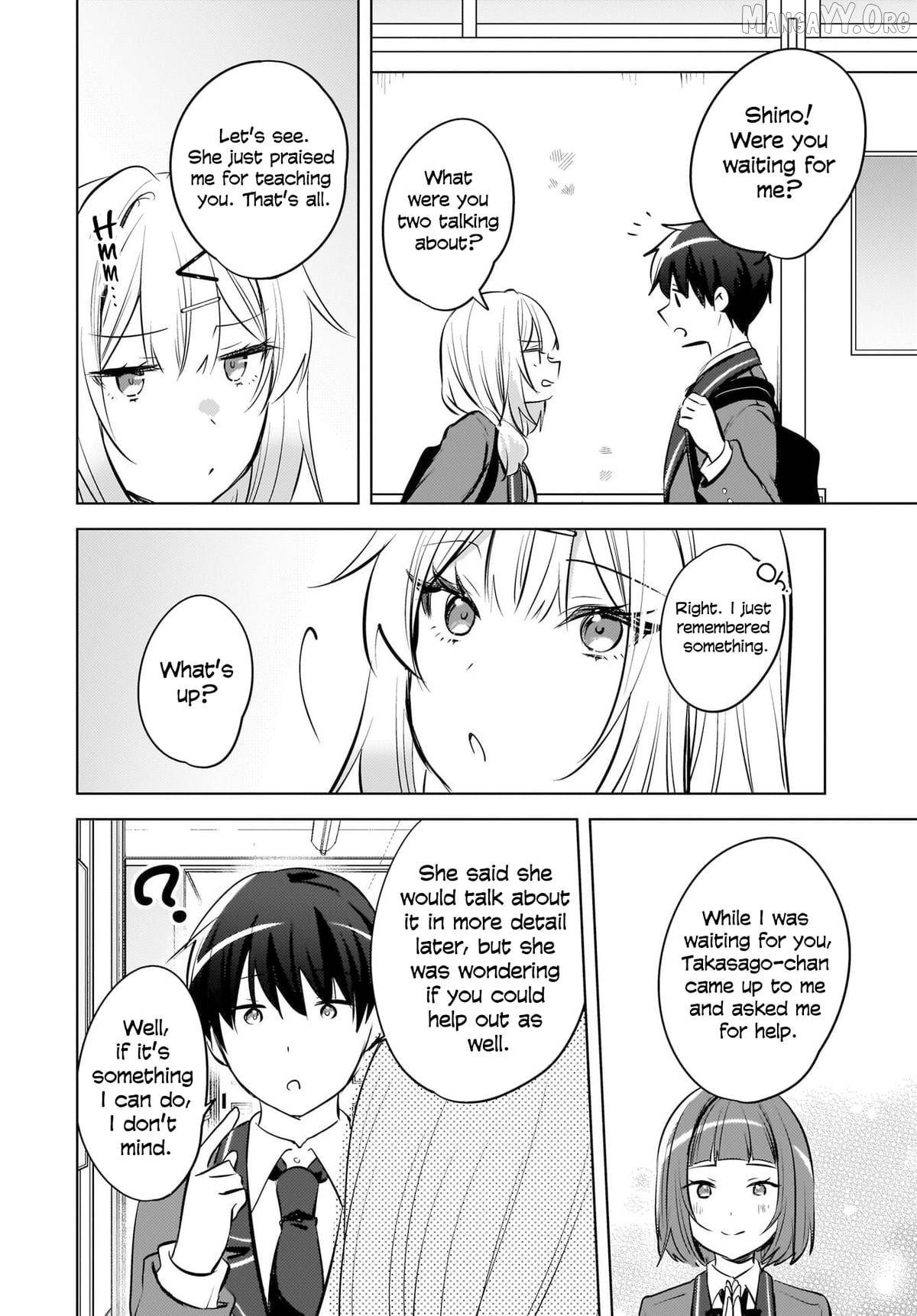 The Gal Sitting Behind Me Likes Me -Maybe I'm Screwed Already- Chapter 22 - page 21
