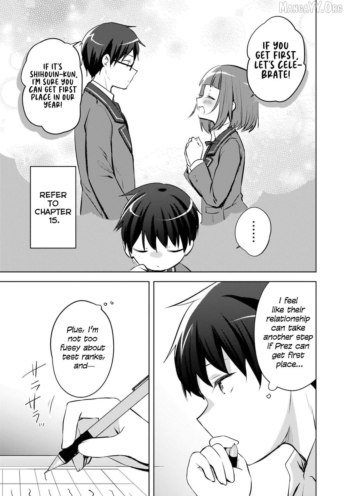 The Gal Sitting Behind Me Likes Me -Maybe I'm Screwed Already- Chapter 22 - page 4
