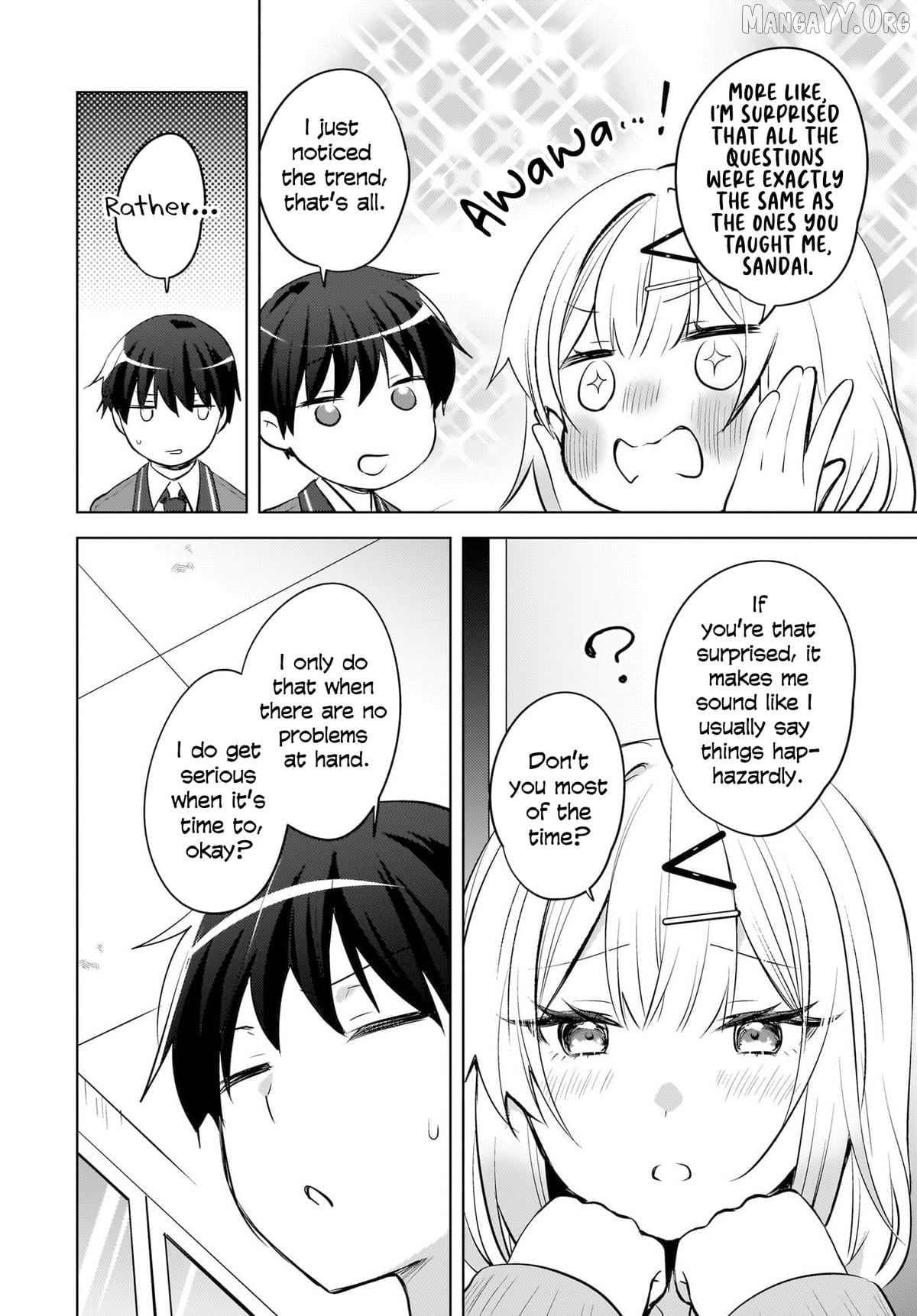 The Gal Sitting Behind Me Likes Me -Maybe I'm Screwed Already- Chapter 22 - page 7