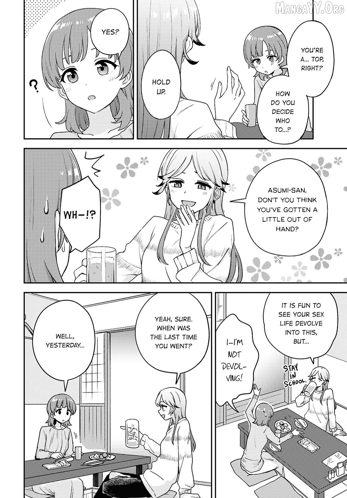 Asumi-Chan Is Interested In Lesbian Brothels! Chapter 31 - page 4