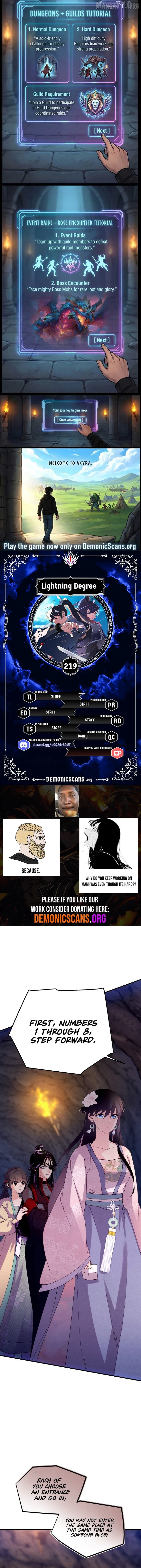 Lightning Degree Chapter 219 - page 2