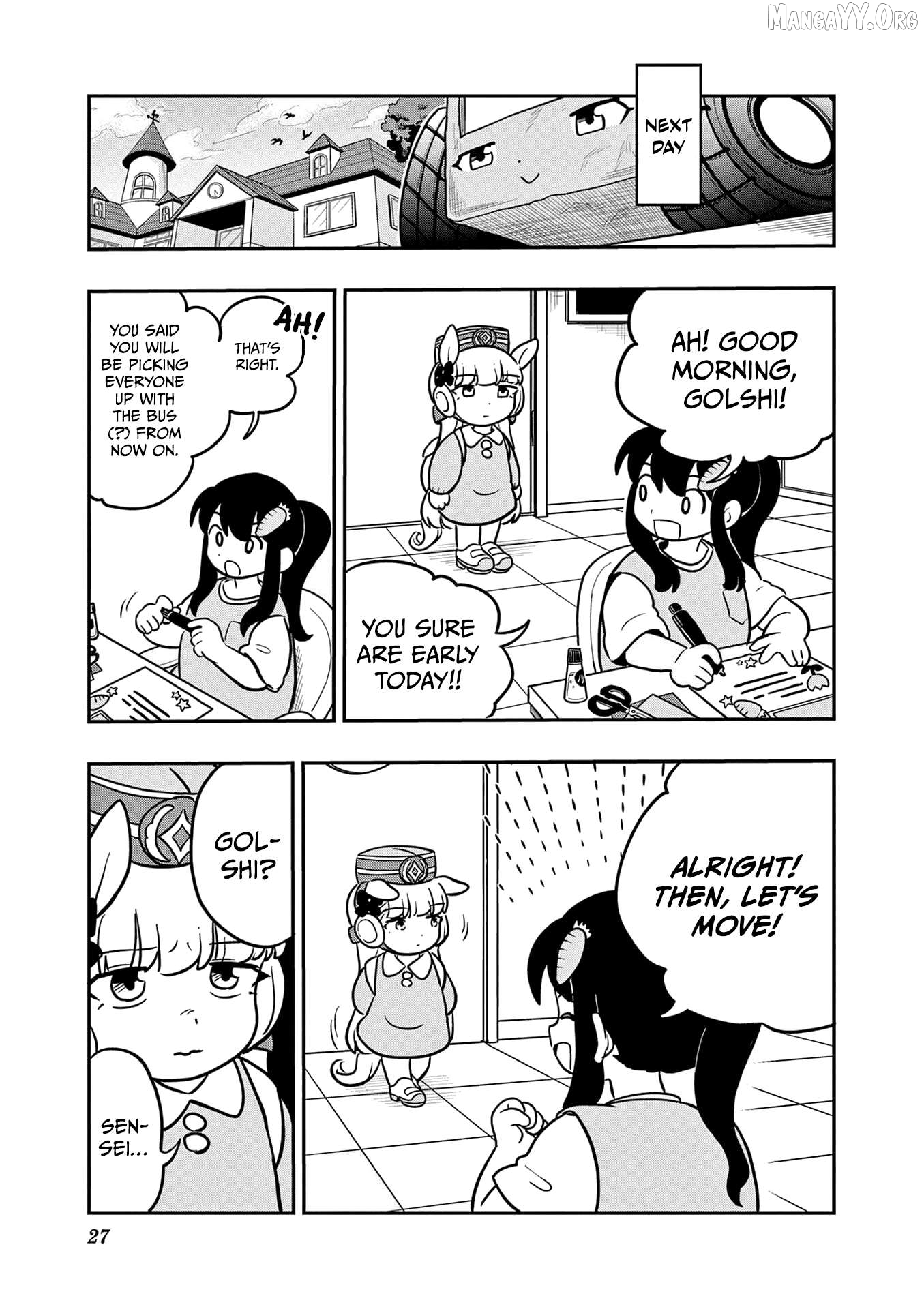Uma Musume Pretty Derby Pisupisu☆Supisupi Golshi-Chan Chapter 27 - page 11