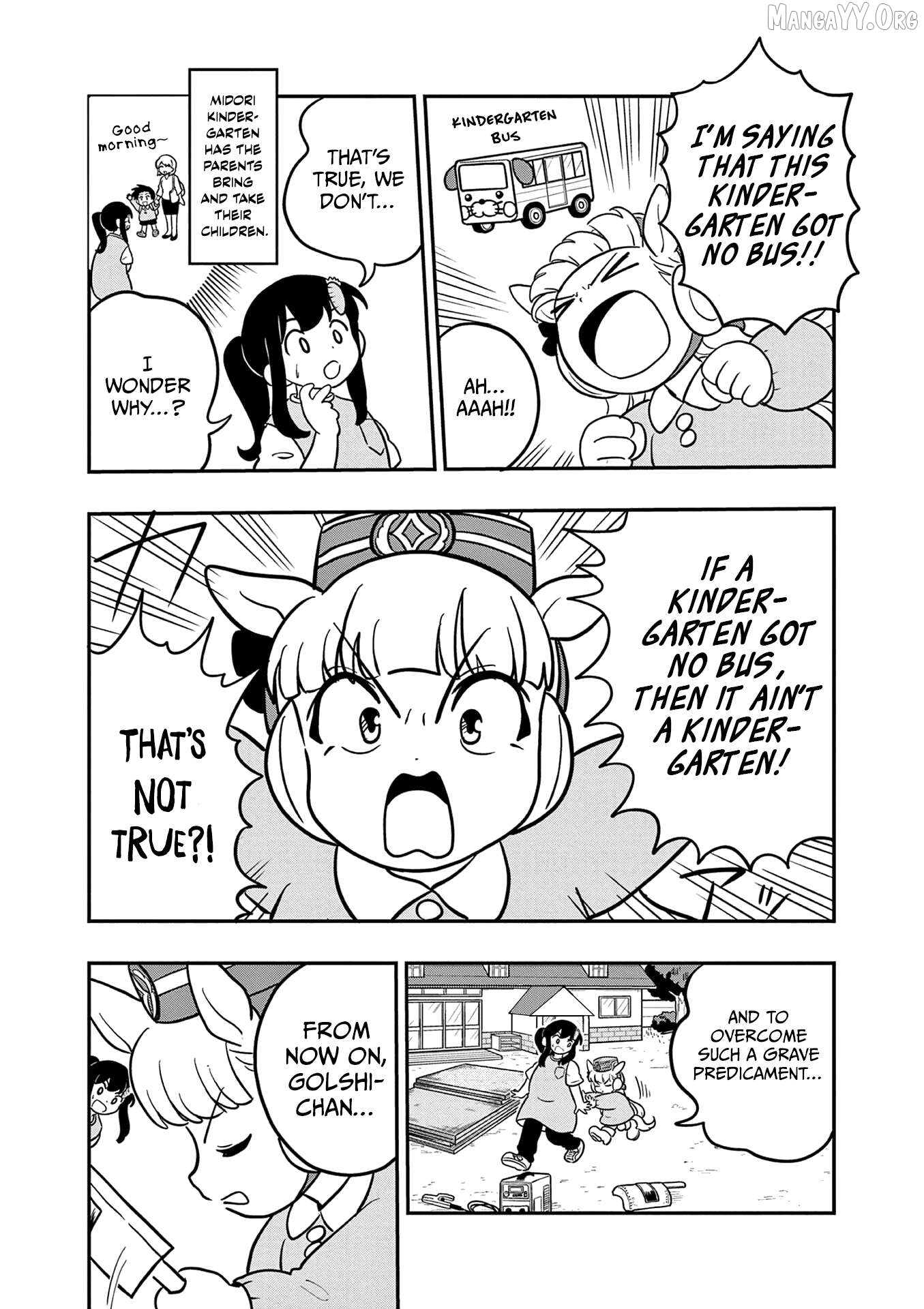 Uma Musume Pretty Derby Pisupisu☆Supisupi Golshi-Chan Chapter 27 - page 3