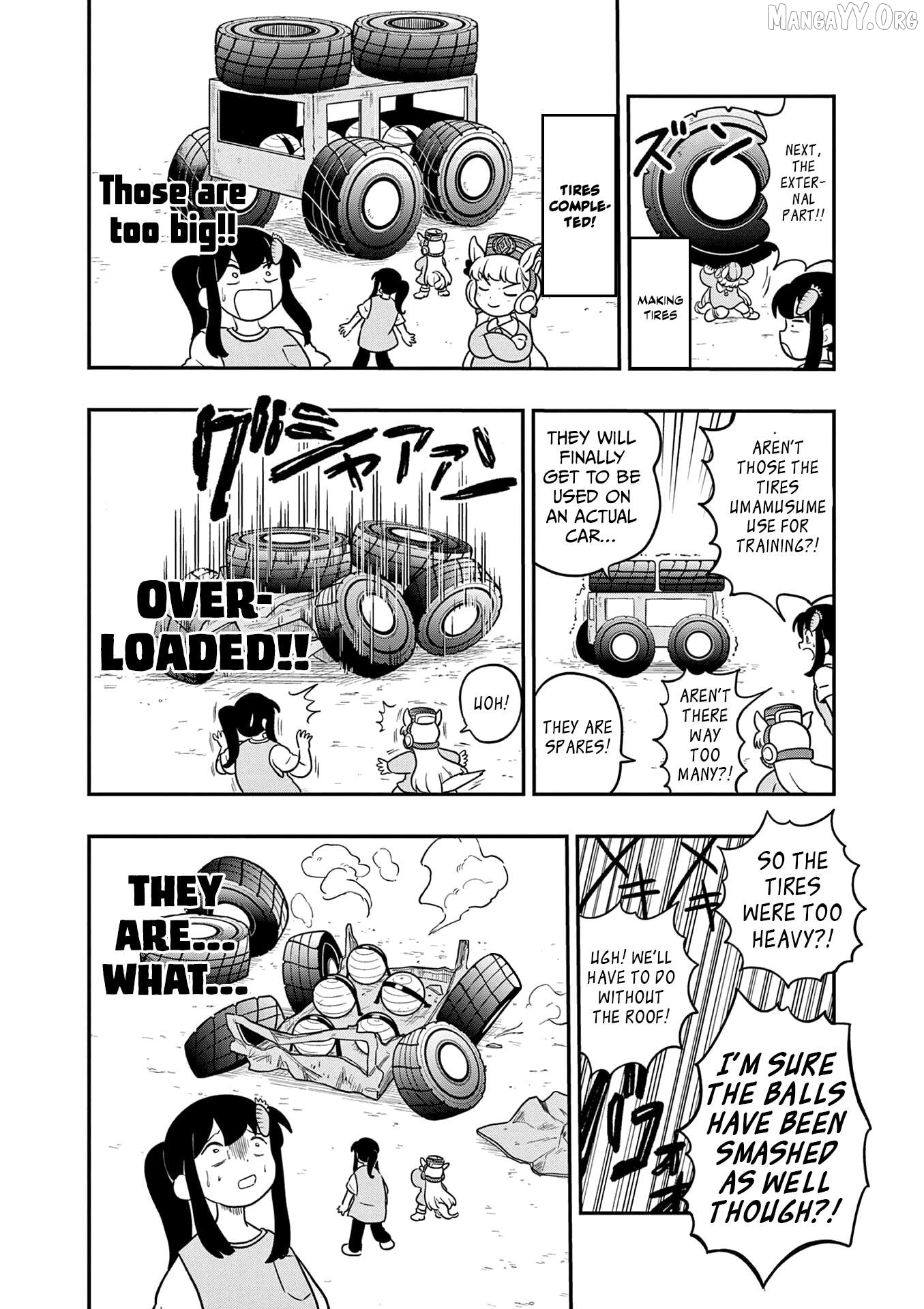 Uma Musume Pretty Derby Pisupisu☆Supisupi Golshi-Chan Chapter 27 - page 7