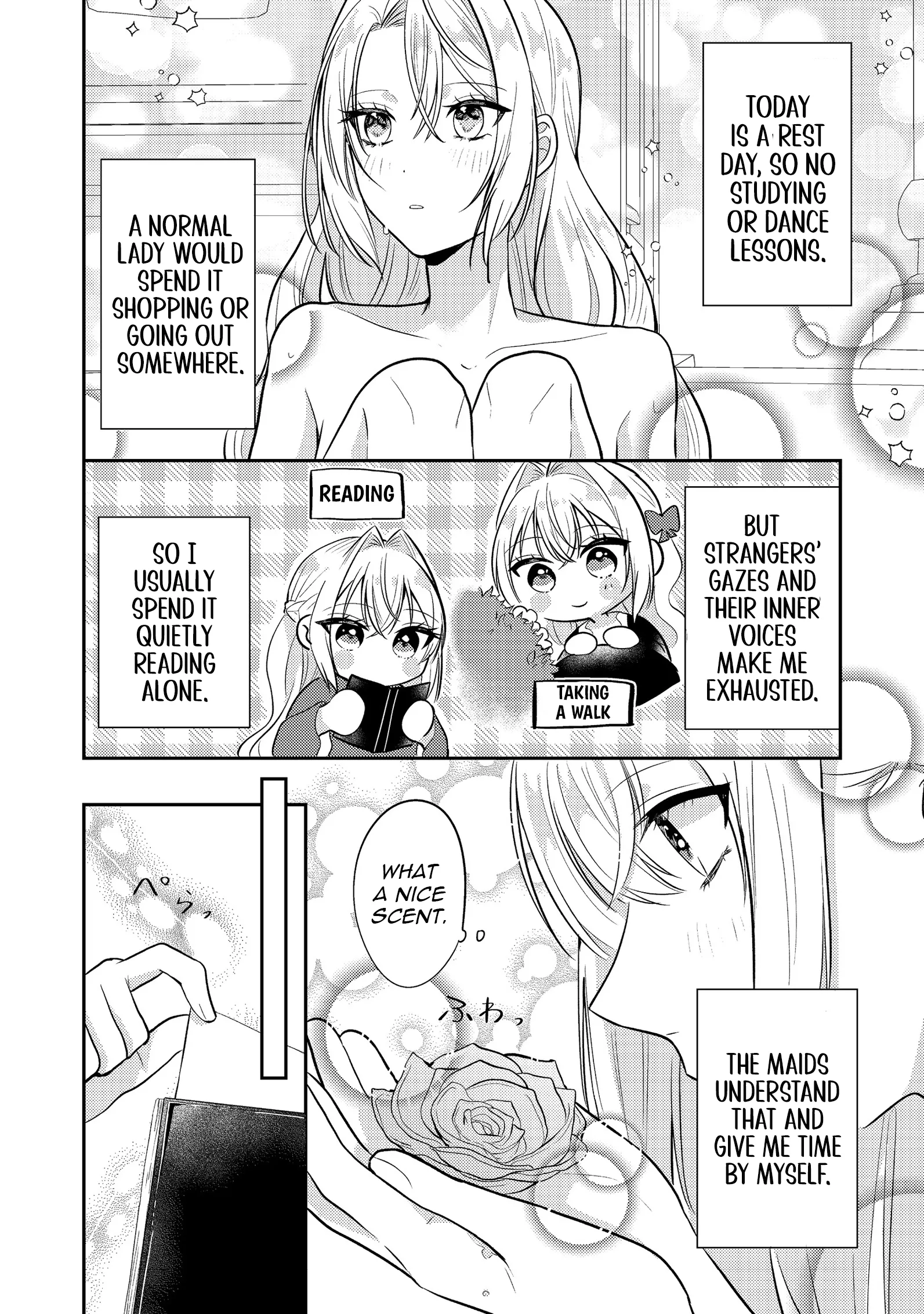 The Villainess Who Can Read Minds Is Playing With Her Puppy-Like Prince Today Too Chapter 14 - page 2