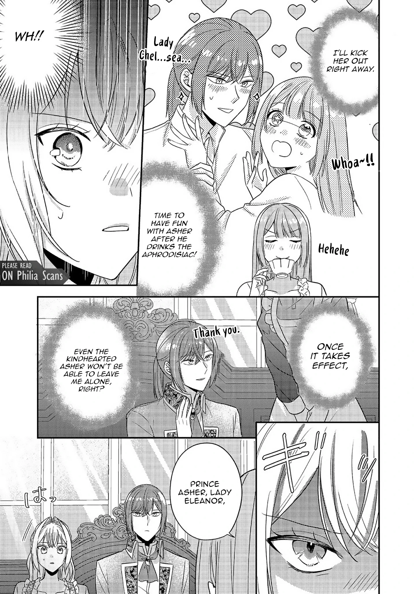 The Villainess Who Can Read Minds Is Playing With Her Puppy-Like Prince Today Too Chapter 17 - page 17