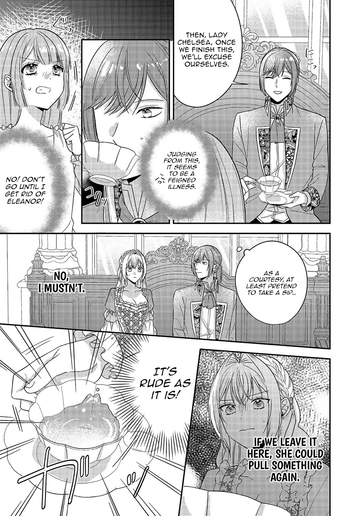 The Villainess Who Can Read Minds Is Playing With Her Puppy-Like Prince Today Too Chapter 17 - page 21