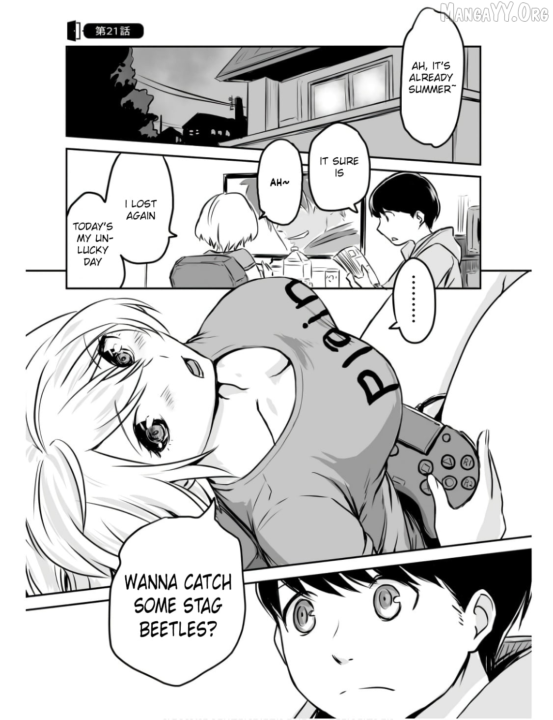 Otonari No Oneesan Ni Arekore Sareru Manga Chapter 21 - page 3