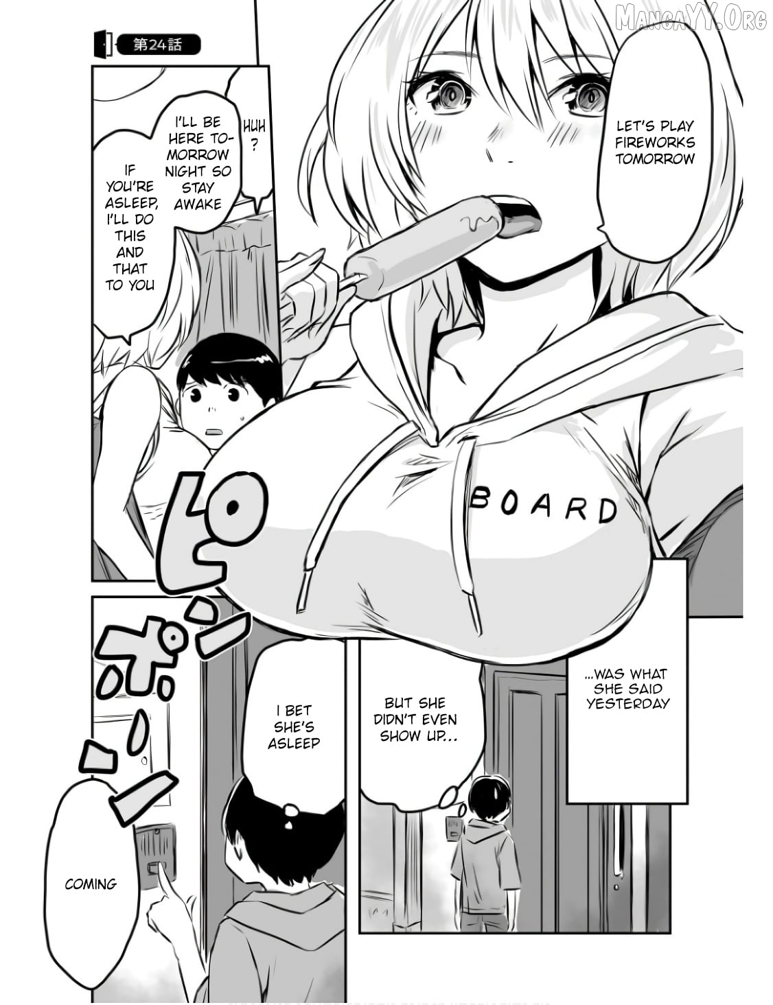 Otonari No Oneesan Ni Arekore Sareru Manga Chapter 24 - page 2