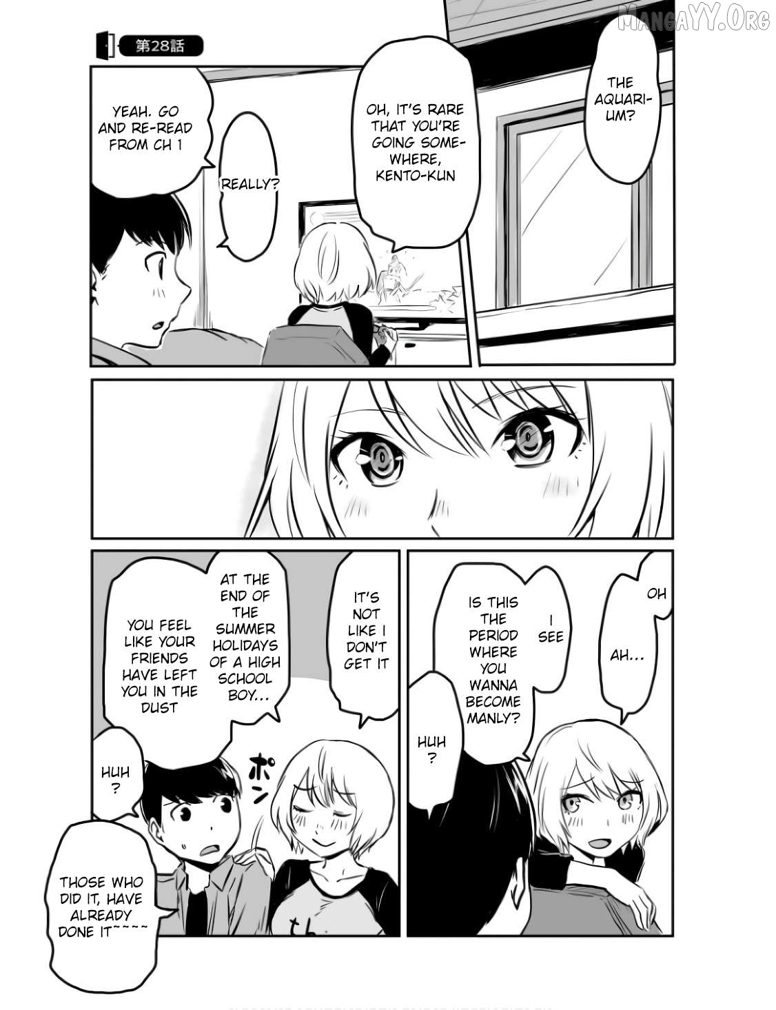 Otonari No Oneesan Ni Arekore Sareru Manga Chapter 28 - page 3