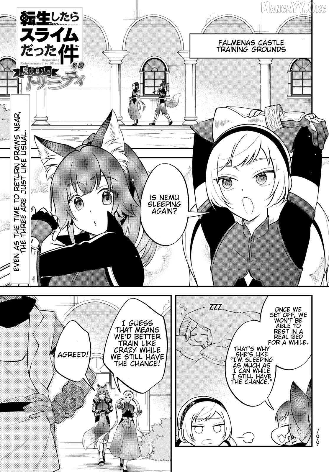 That Time I Was Reincarnated As A Slime Strange Tales: Monster Country Life Of Trinity Chapter 75 - page 1