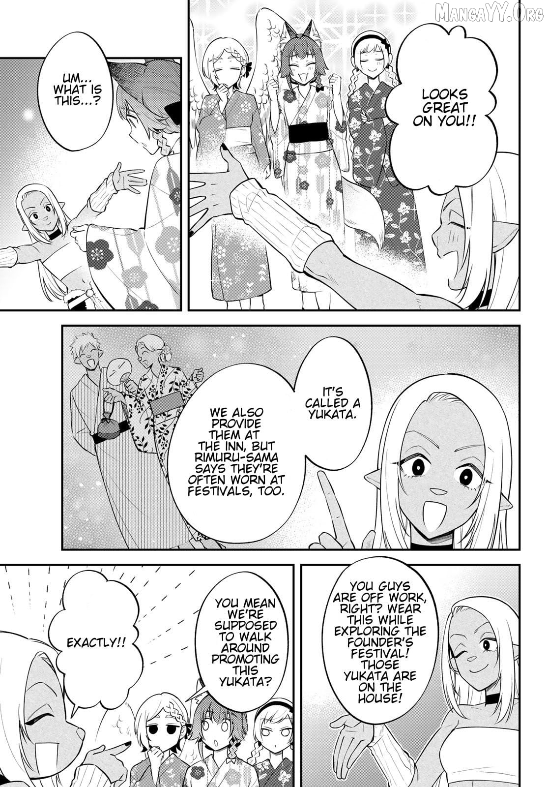 That Time I Was Reincarnated As A Slime Strange Tales: Monster Country Life Of Trinity Chapter 77 - page 9
