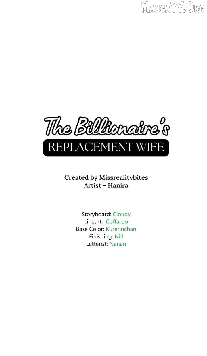 The Billionaire's Replacement Wife Chapter 59 - page 61