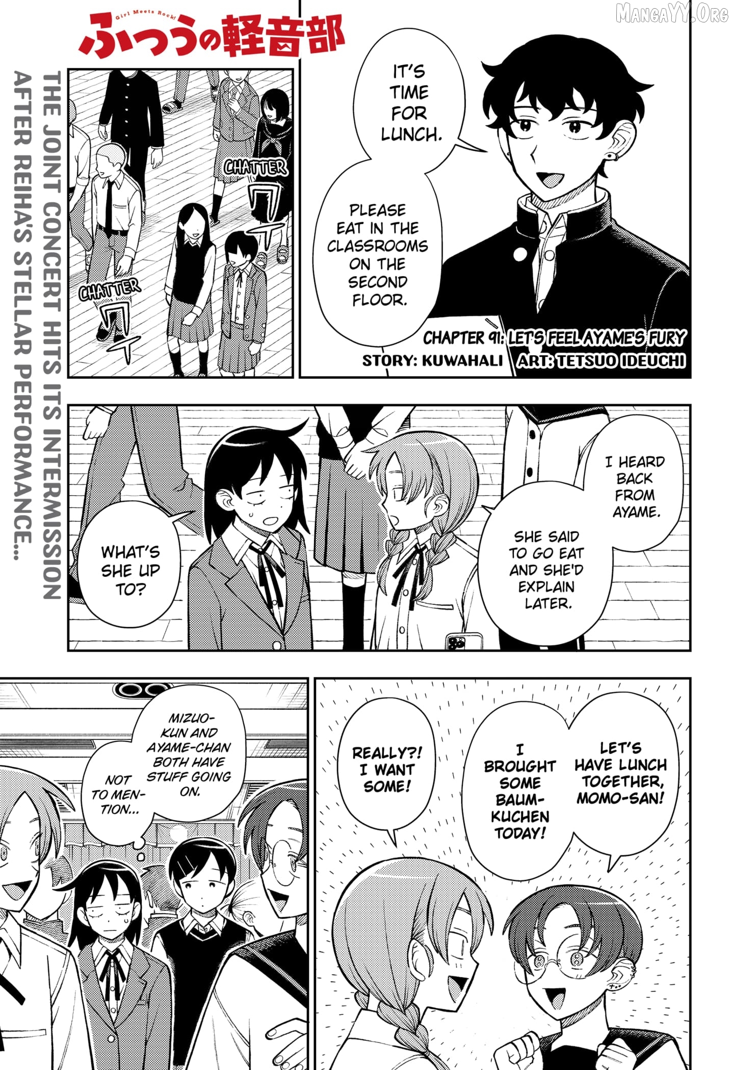 Girl meets Rock! Chapter 91 - page 1