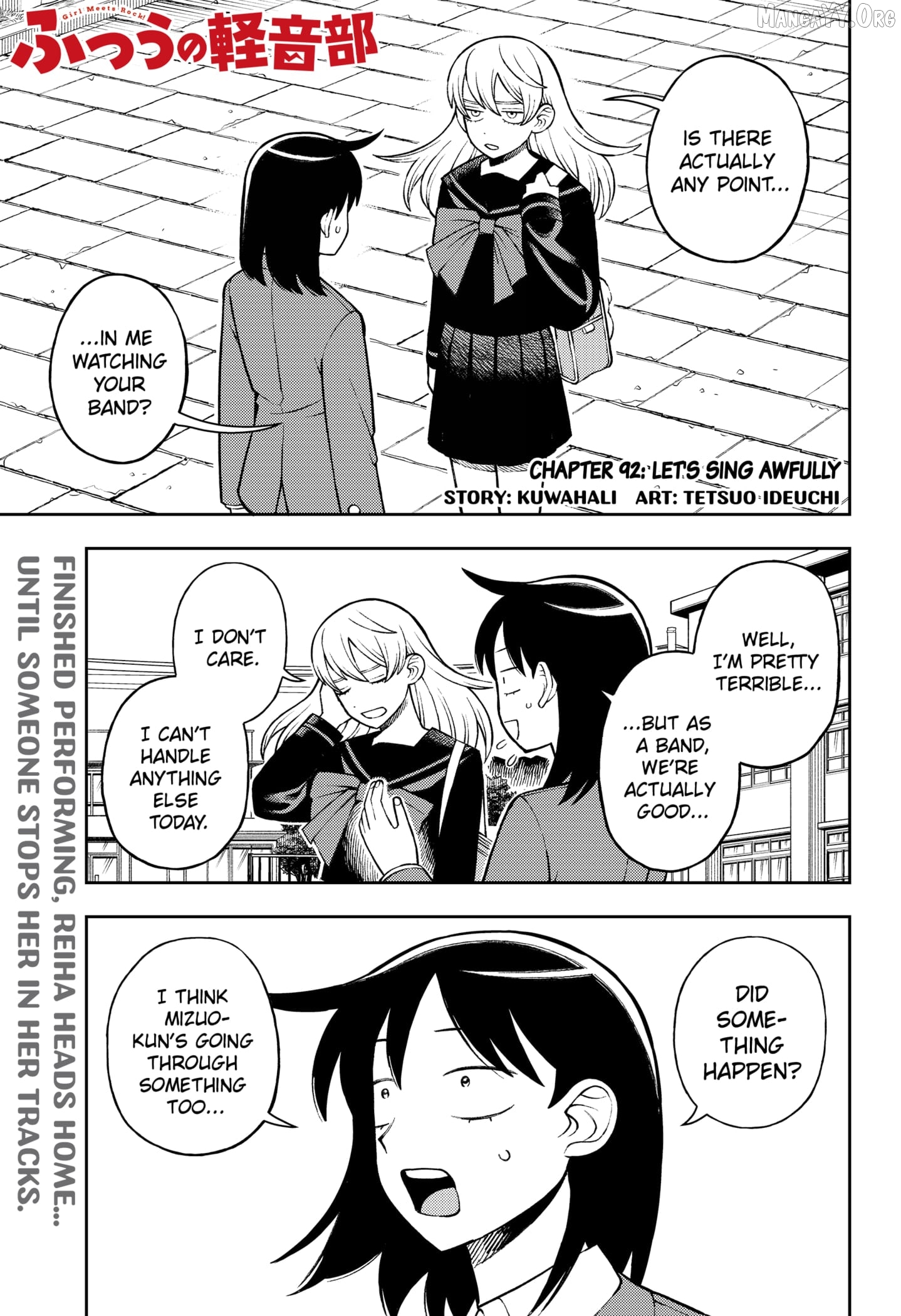 Girl meets Rock! Chapter 92 - page 1