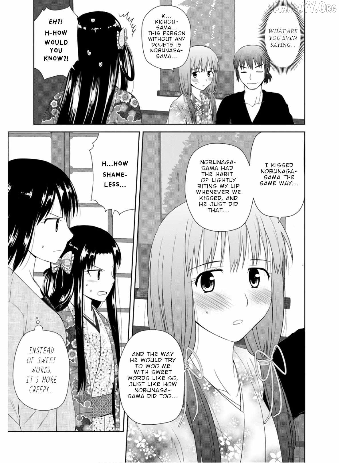Nobunaga Teacher's Young Bride Chapter 27 - page 10