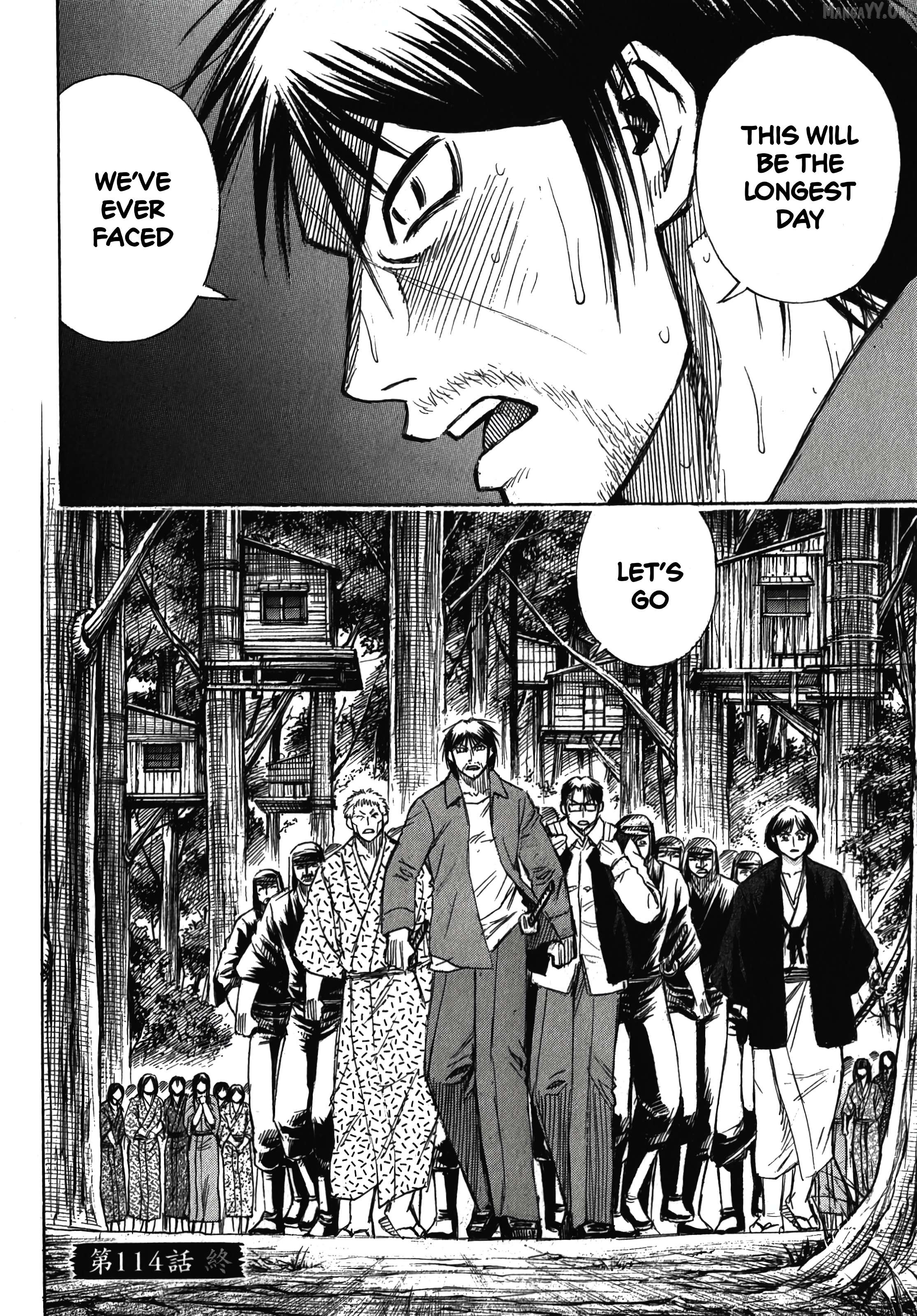 Higanjima - Last 47 Days Chapter 114 - page 20