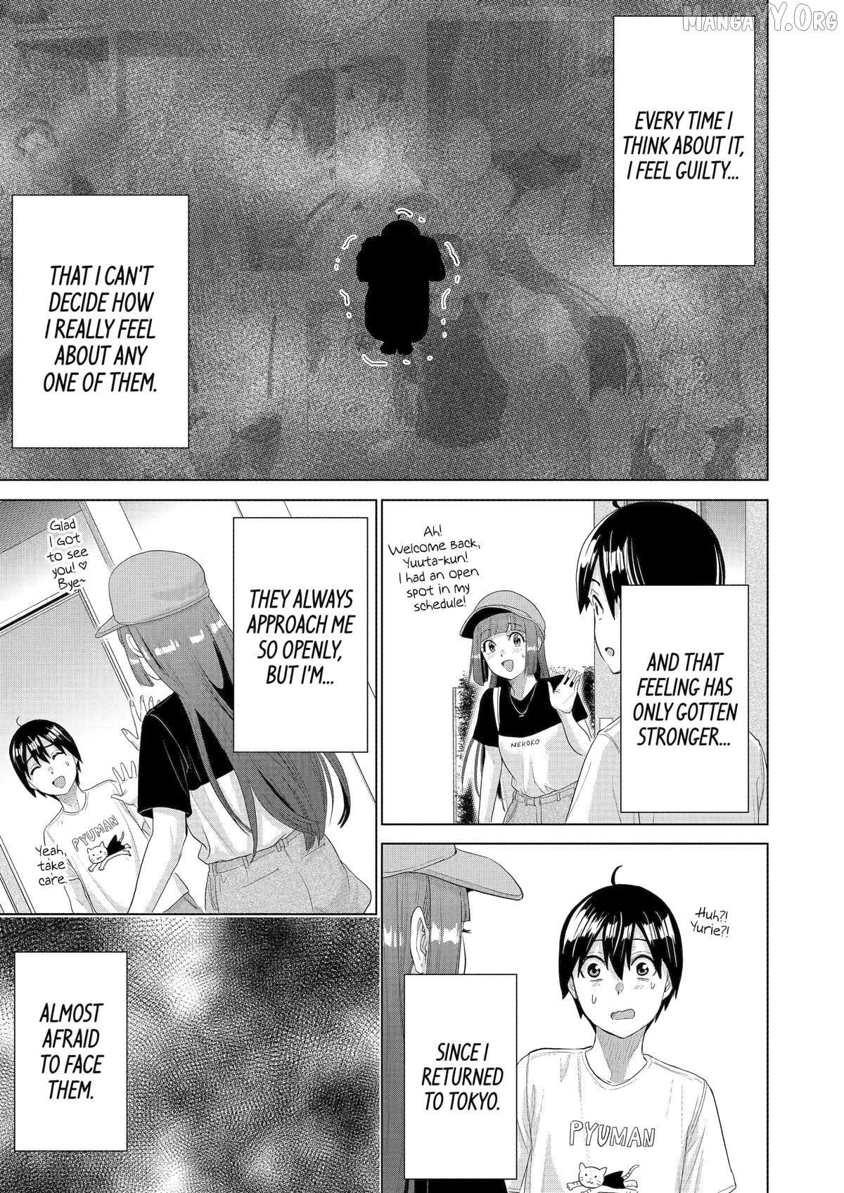 Koukousei WEB Sakka no Mote Seikatsu "Anta ga Kami Sakka na Wakenai desho" to Boku wo Futta Osananajimi ga Koukaishiteru kedo Mou Osoi Chapter 45 - page 7