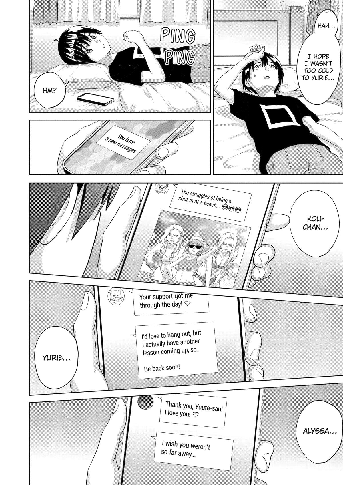 Koukousei WEB Sakka no Mote Seikatsu "Anta ga Kami Sakka na Wakenai desho" to Boku wo Futta Osananajimi ga Koukaishiteru kedo Mou Osoi Chapter 45 - page 8