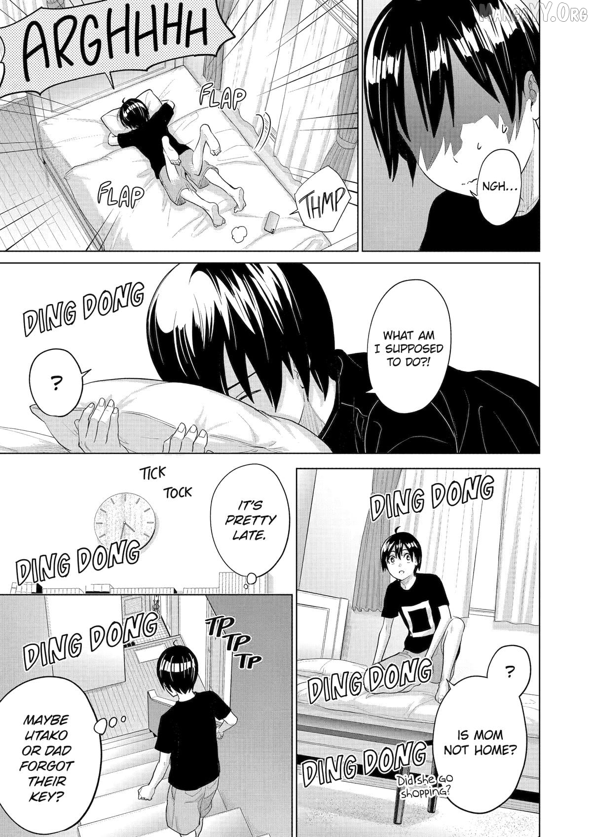 Koukousei WEB Sakka no Mote Seikatsu "Anta ga Kami Sakka na Wakenai desho" to Boku wo Futta Osananajimi ga Koukaishiteru kedo Mou Osoi Chapter 45 - page 9