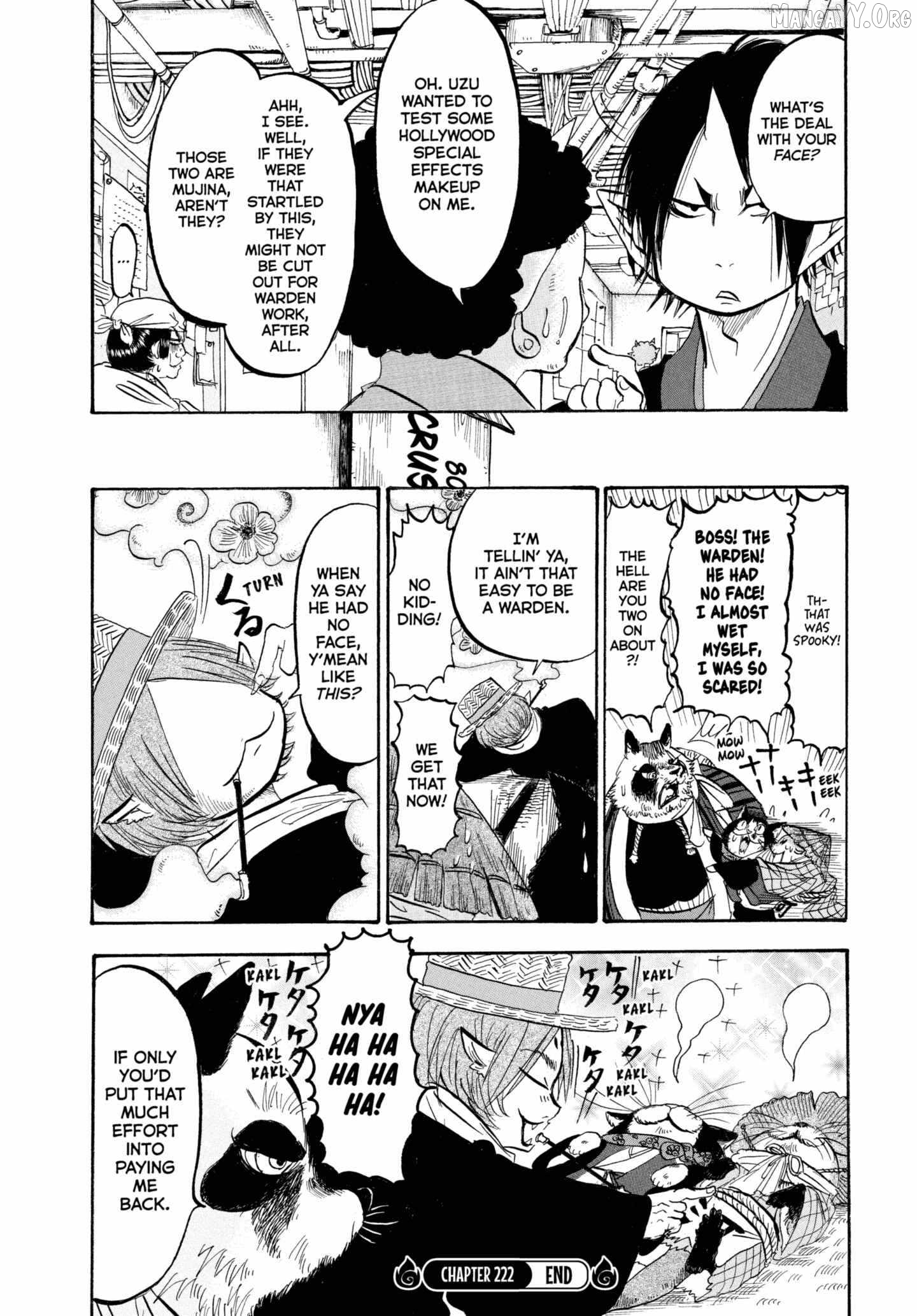 Hoozuki no Reitetsu Chapter 222 - page 16