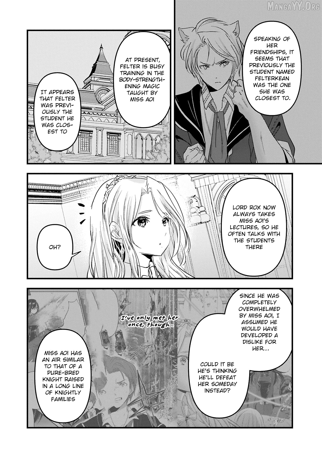 Isekai Teni shite Kyoushi ni natta ga, Majo to Osorerareteiru Ken - Aoi-sensei no Gakuen Funtou Nisshi Chapter 18 - page 12