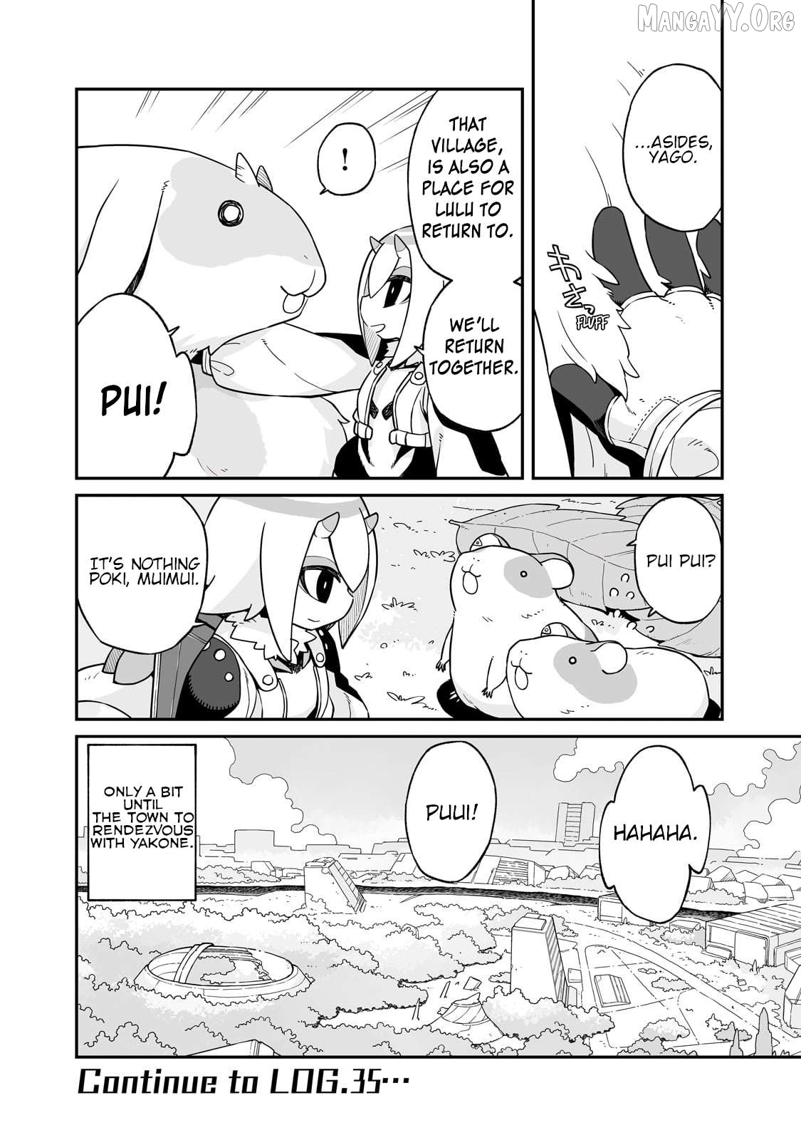 Even If the World is Over it's Fun to Live Chapter 34.5 - page 11