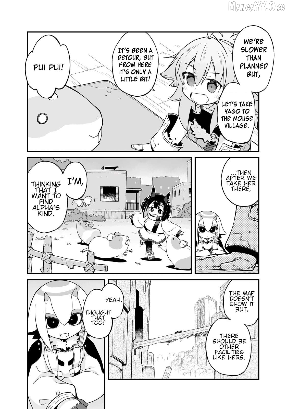 Even If the World is Over it's Fun to Live Chapter 35.2 - page 8