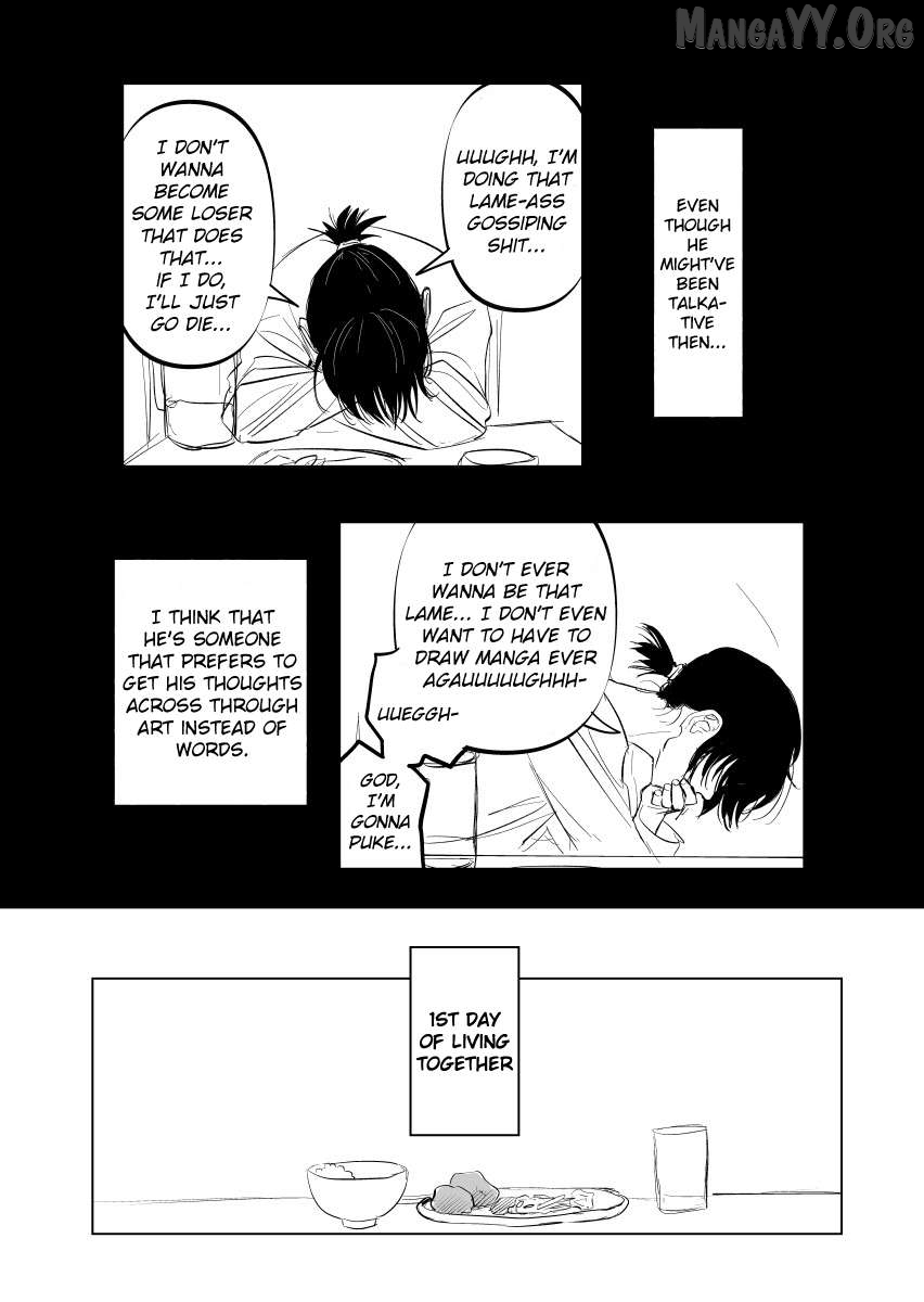 Urekko Mangaka X Utsubyou Mangaka Chapter 13.1 - page 6