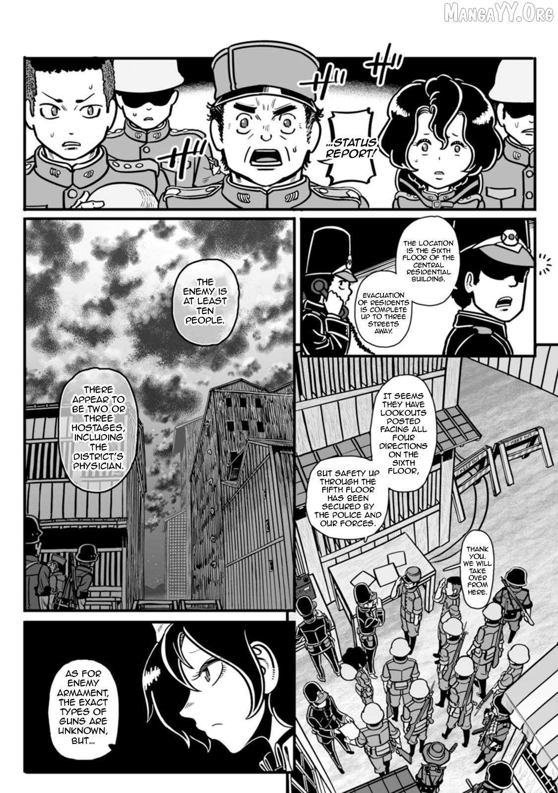 Groundless - Sekigan no Sogekihei Chapter 45 - page 9