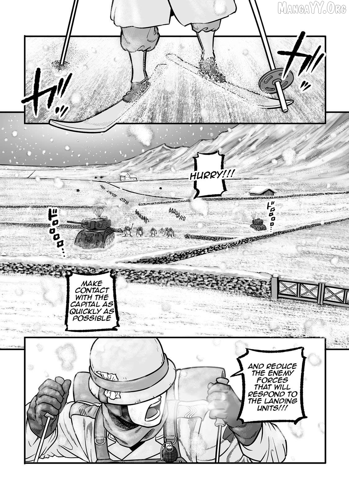 Groundless - Sekigan no Sogekihei Chapter 56 - page 2