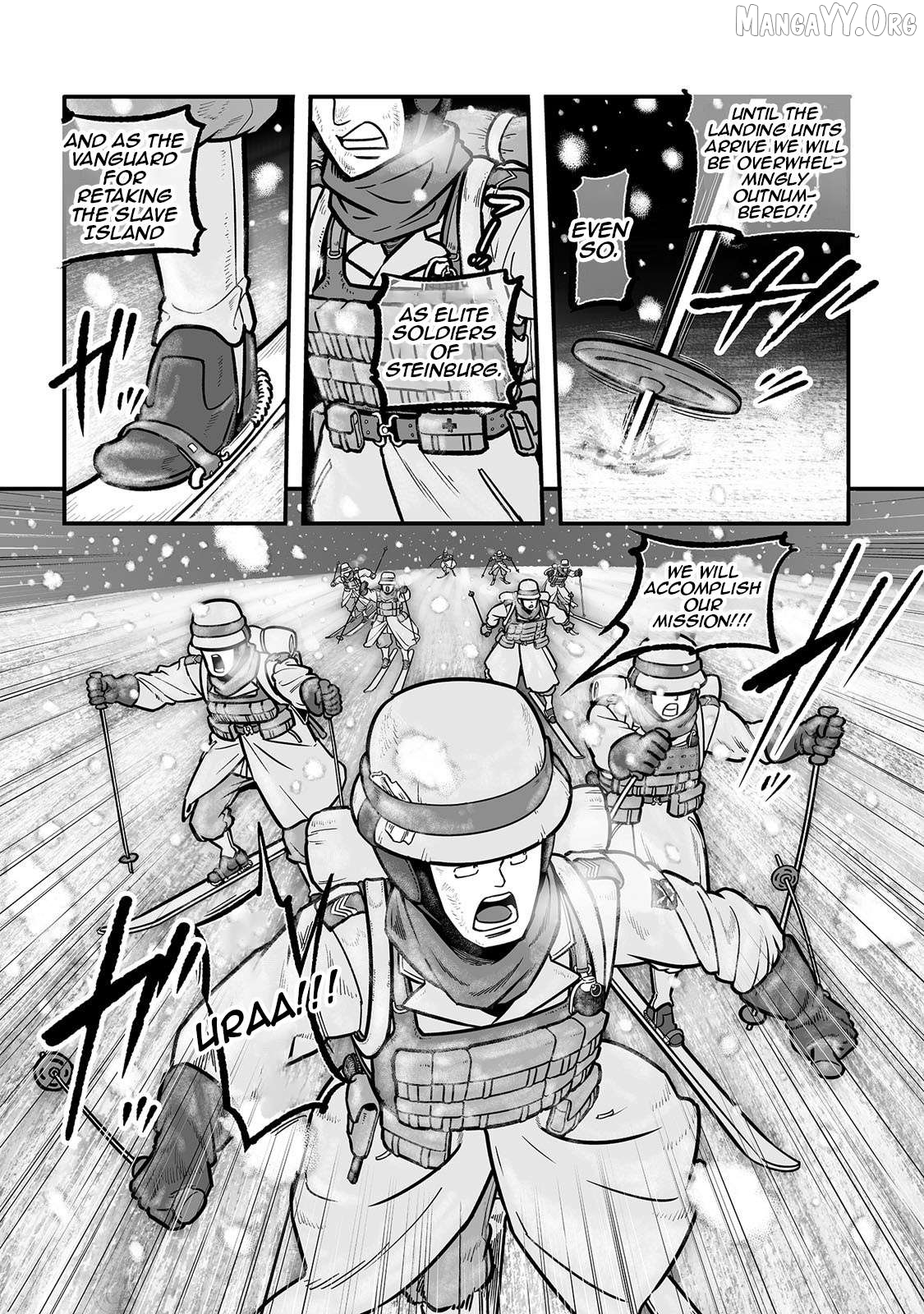 Groundless - Sekigan no Sogekihei Chapter 56 - page 3
