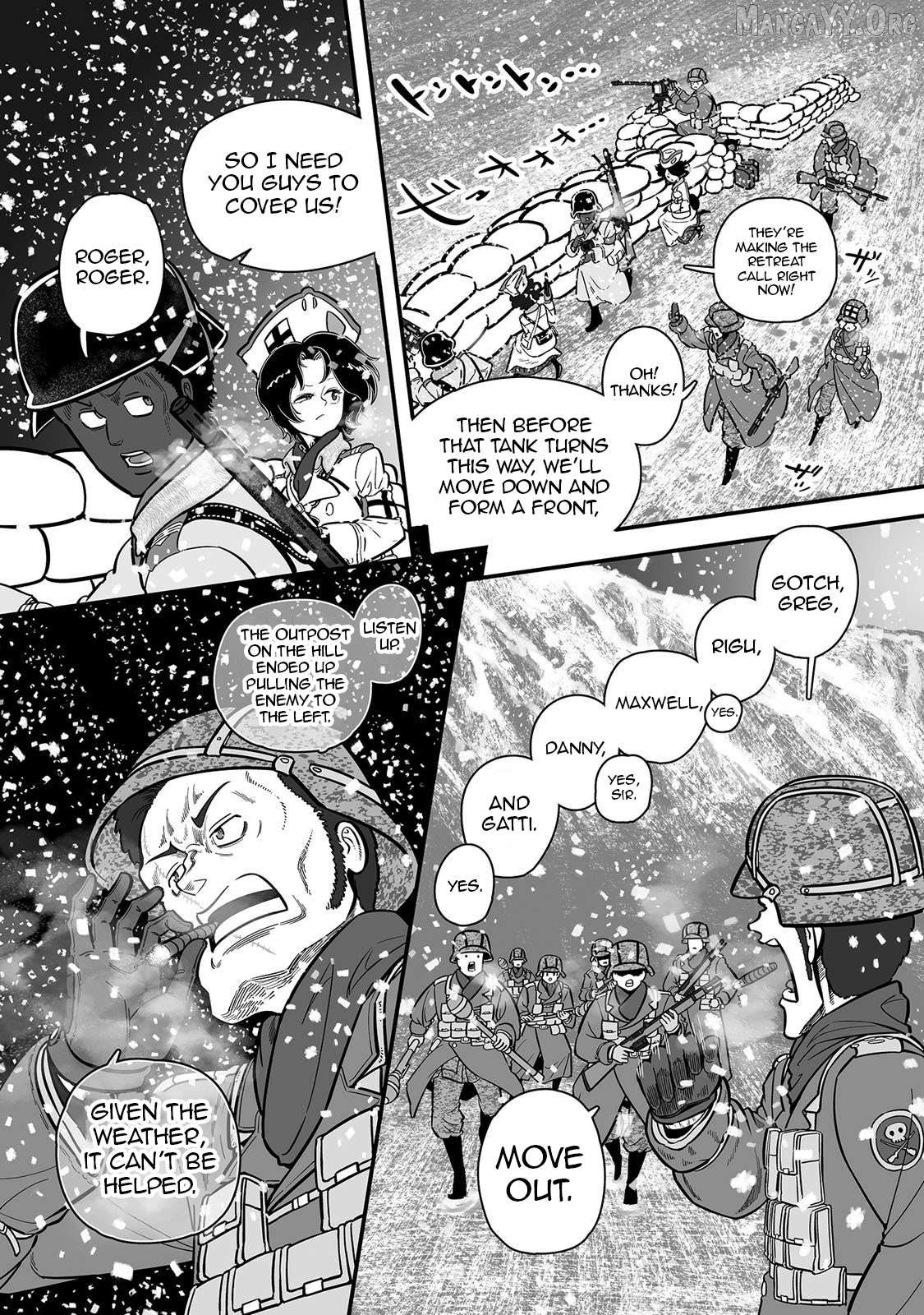Groundless - Sekigan no Sogekihei Chapter 56 - page 32