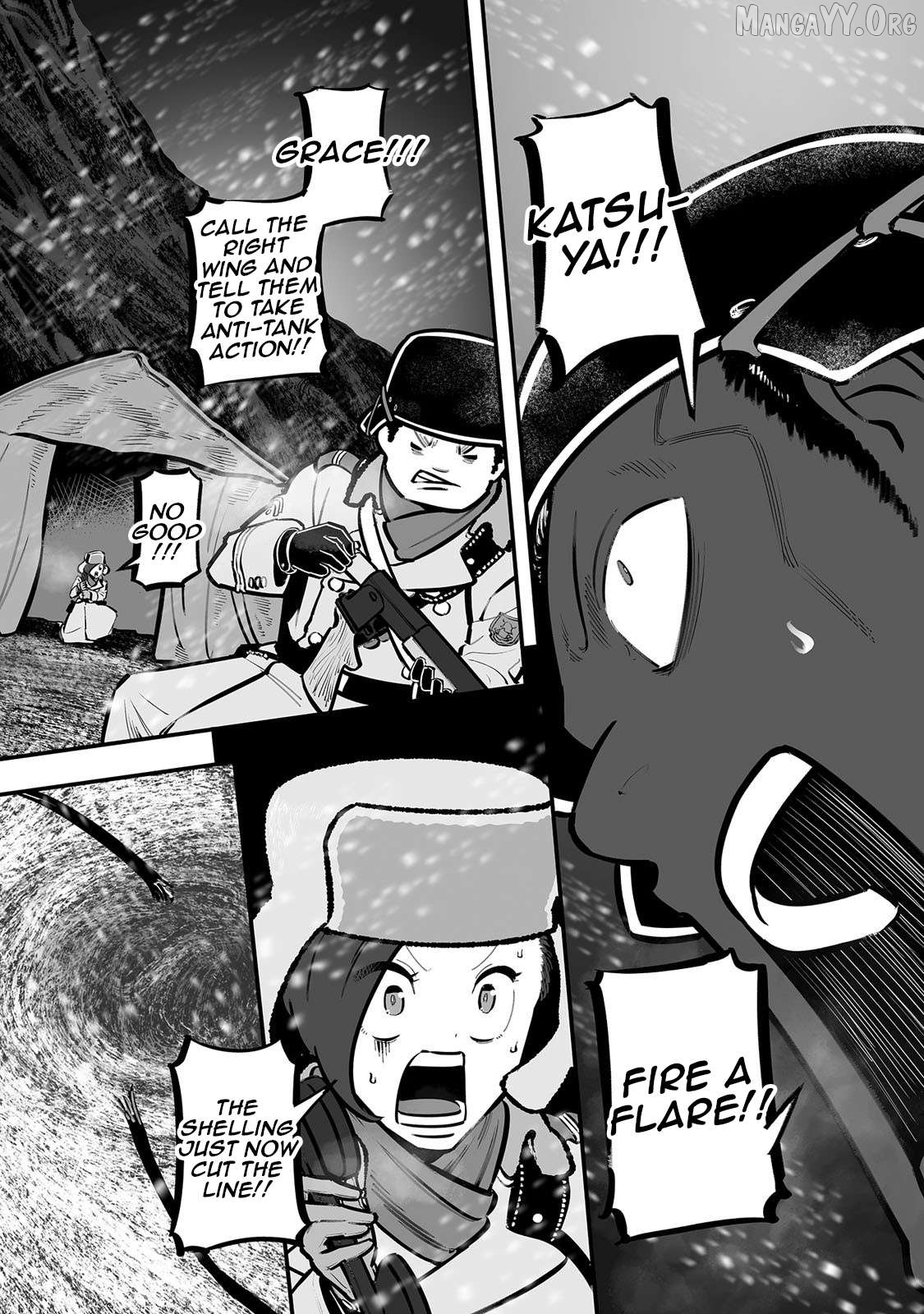 Groundless - Sekigan no Sogekihei Chapter 58 - page 3