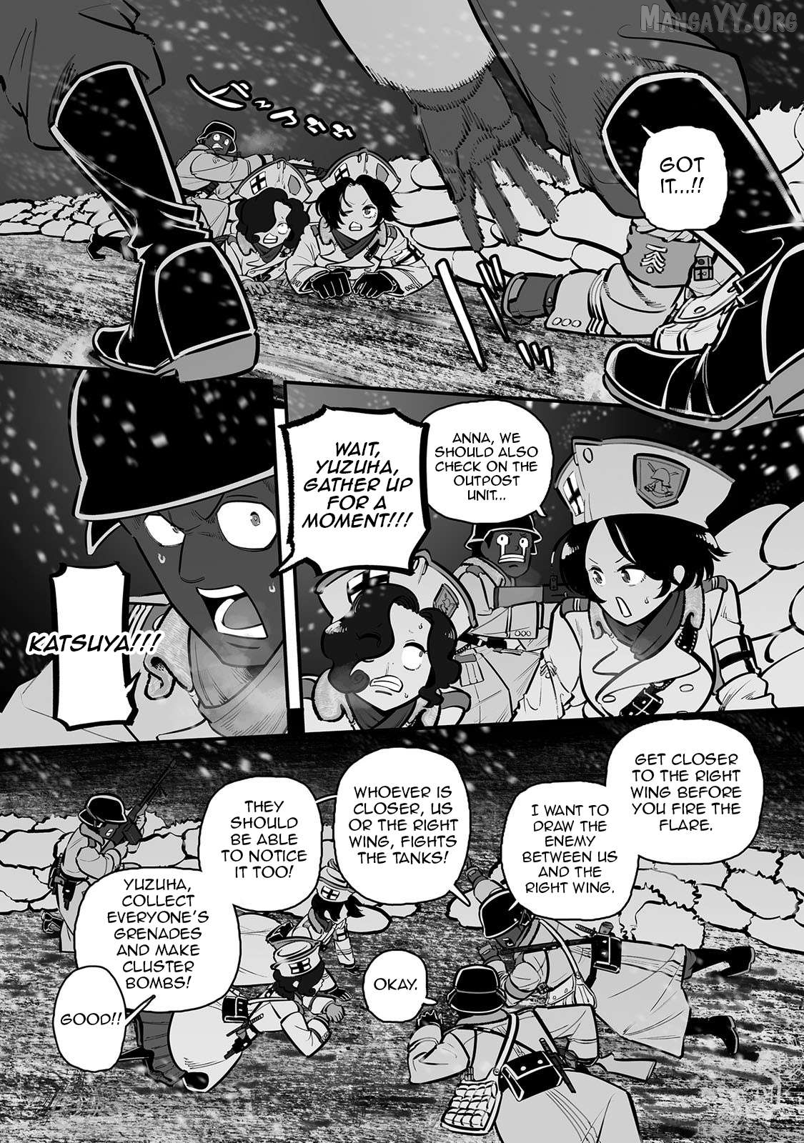 Groundless - Sekigan no Sogekihei Chapter 58 - page 5