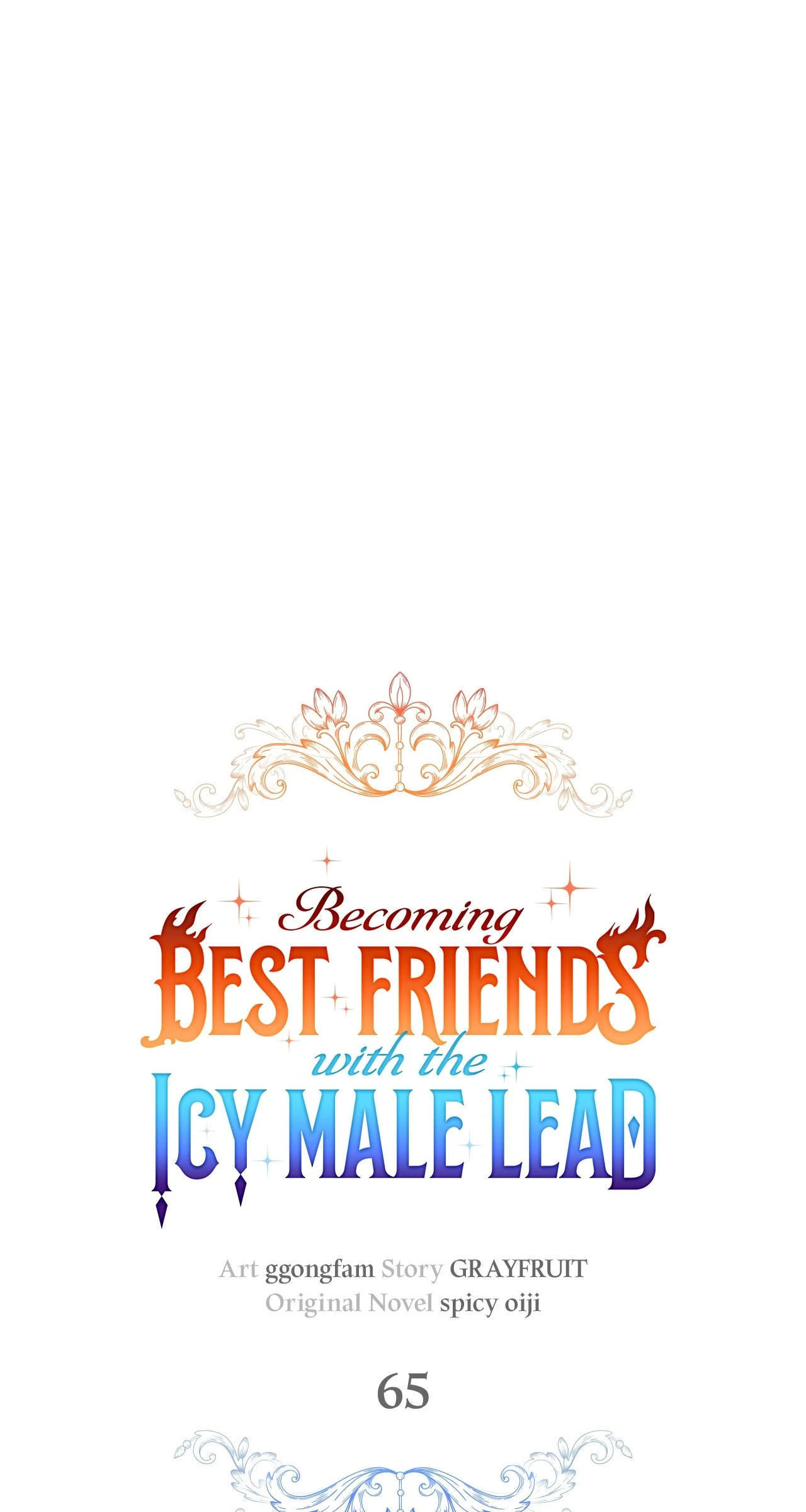 Becoming Best Friends With the Icy Male Lead Chapter 65 - page 39