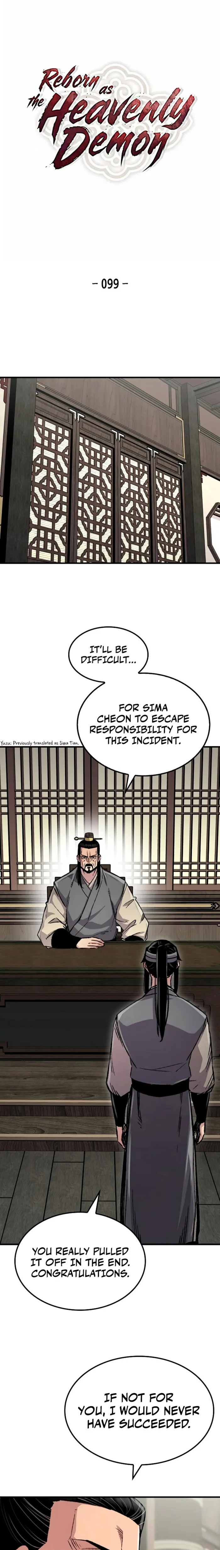 Reincarnation Of The Heavenly Demon Chapter 99 - page 1