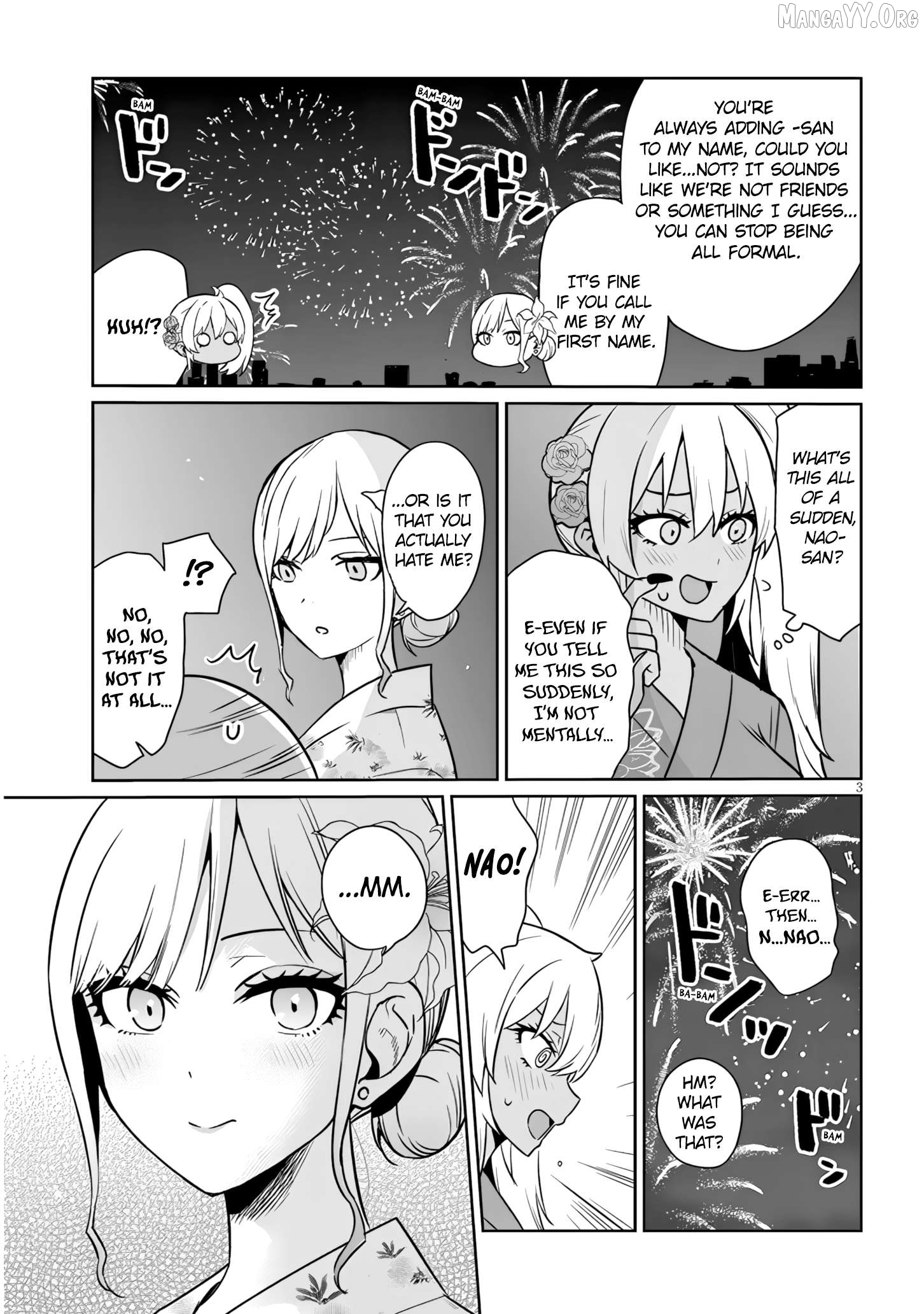 Danshi Kokoseidakedo Gyaru ni TS Shimashita Chapter 21.2 - page 3
