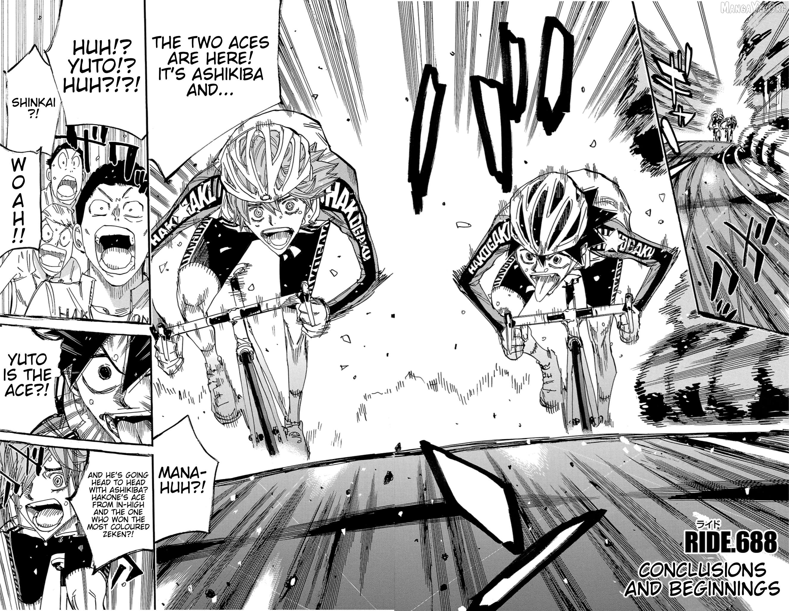 Yowamushi Pedal Chapter 688 - page 2