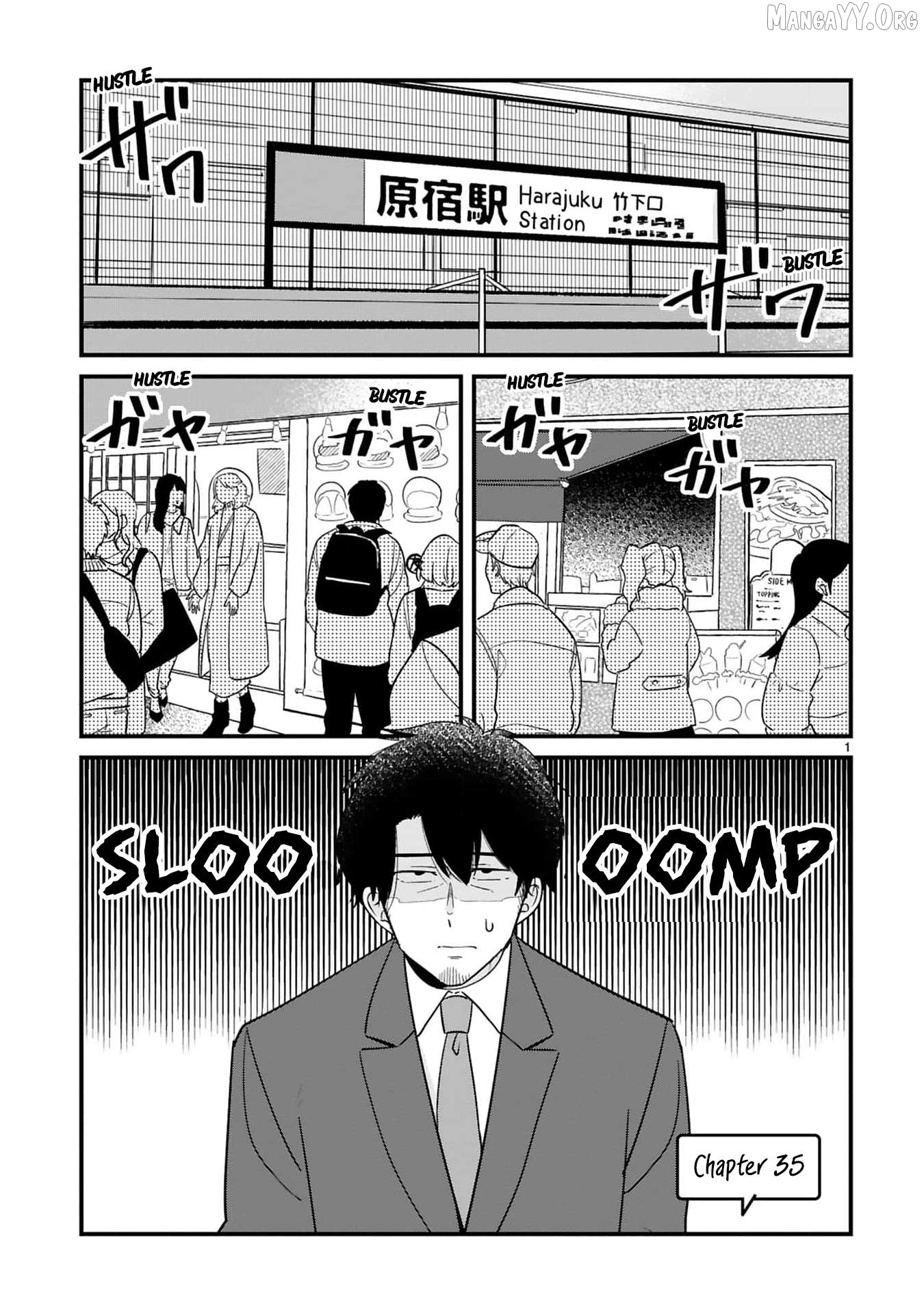 Kyou, Eki de Mita Kawaii Onna no Ko. Chapter 35 - page 2