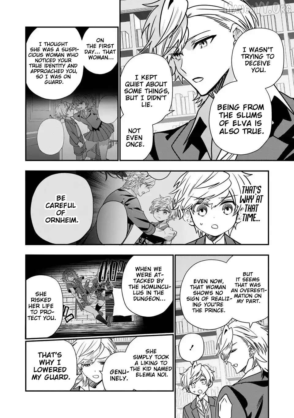 Reincarnated. The Sword Saint Who Became A Shorty Prince To His Former Disciples ~ I Don't Want My Former Disciples To Find Out Chapter 15 - page 3