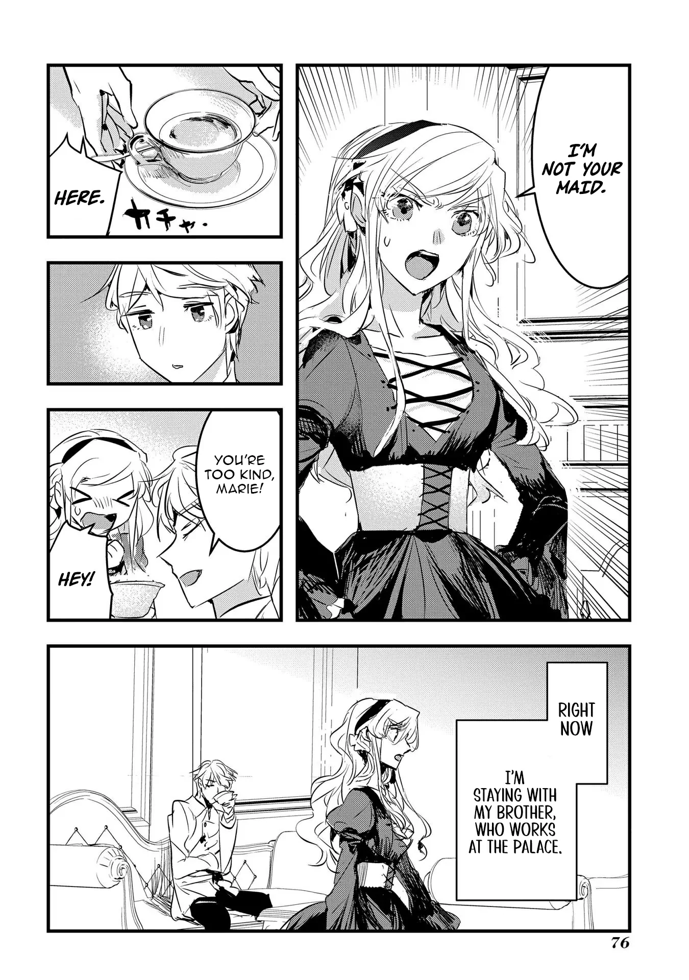 The Reincarnated Villainess Doesn’t Want Revenge Chapter 28 - page 10