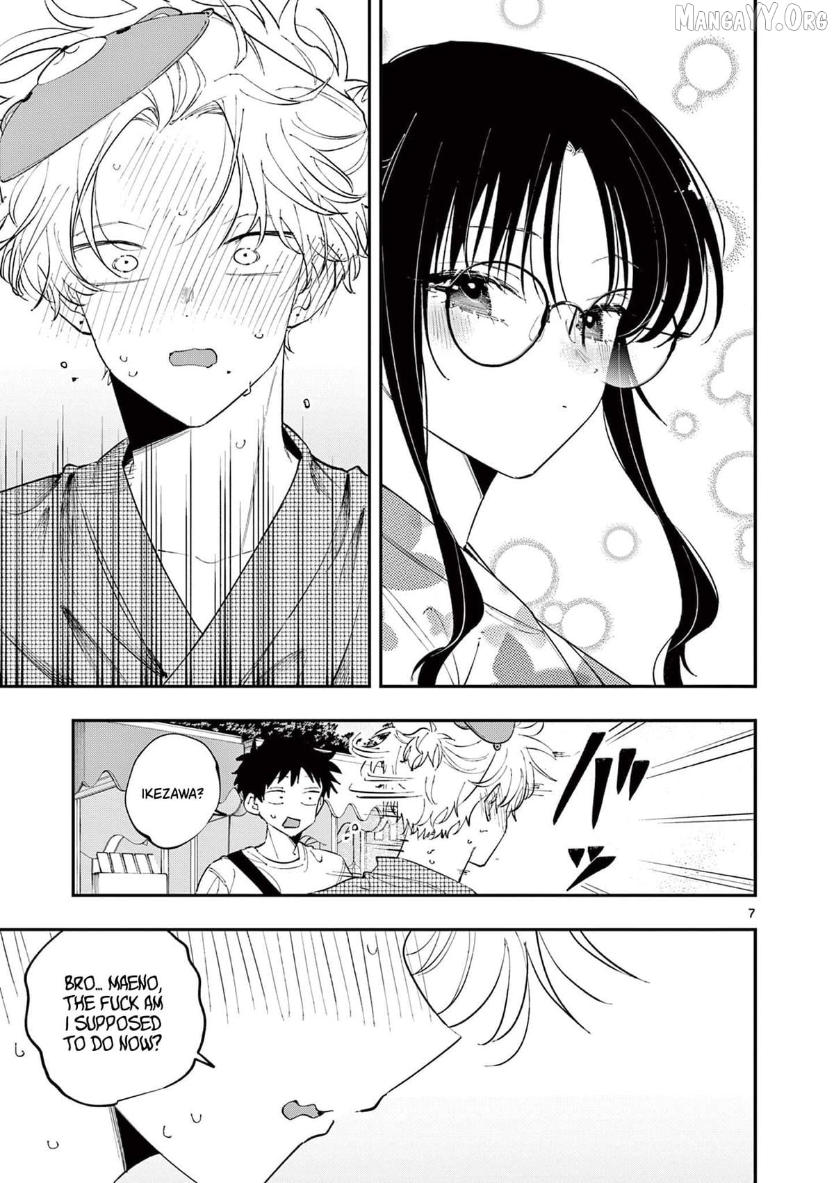 The Person Sitting Next to Me Looking at Me with Perverted Eyes Chapter 82 - page 7