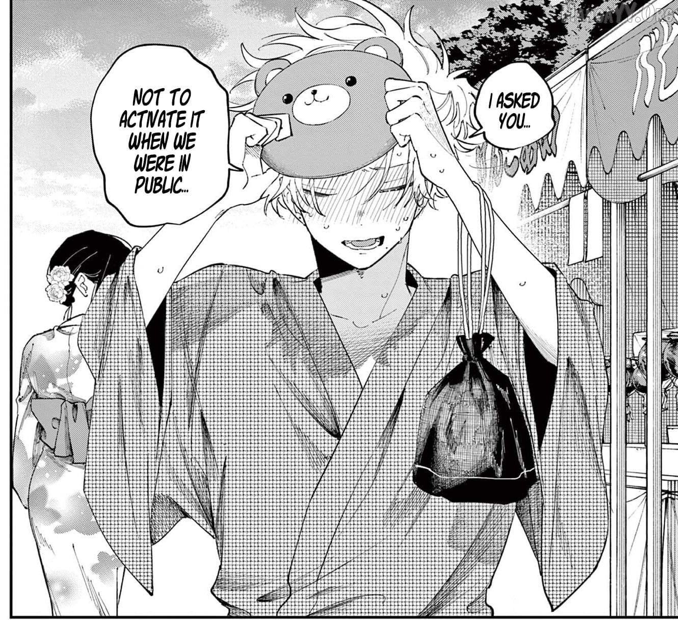 The Person Sitting Next to Me Looking at Me with Perverted Eyes Chapter 82 - page 9