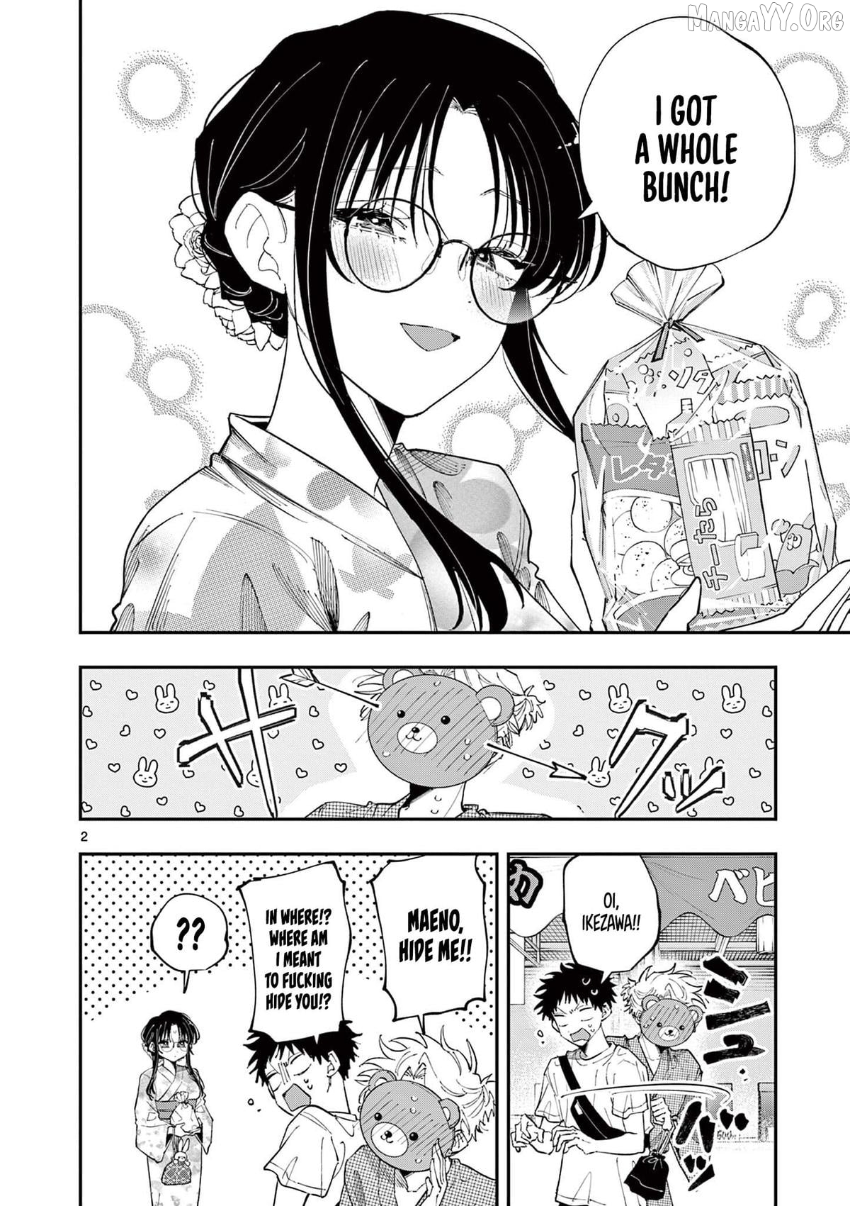 The Person Sitting Next to Me Looking at Me with Perverted Eyes Chapter 83 - page 2
