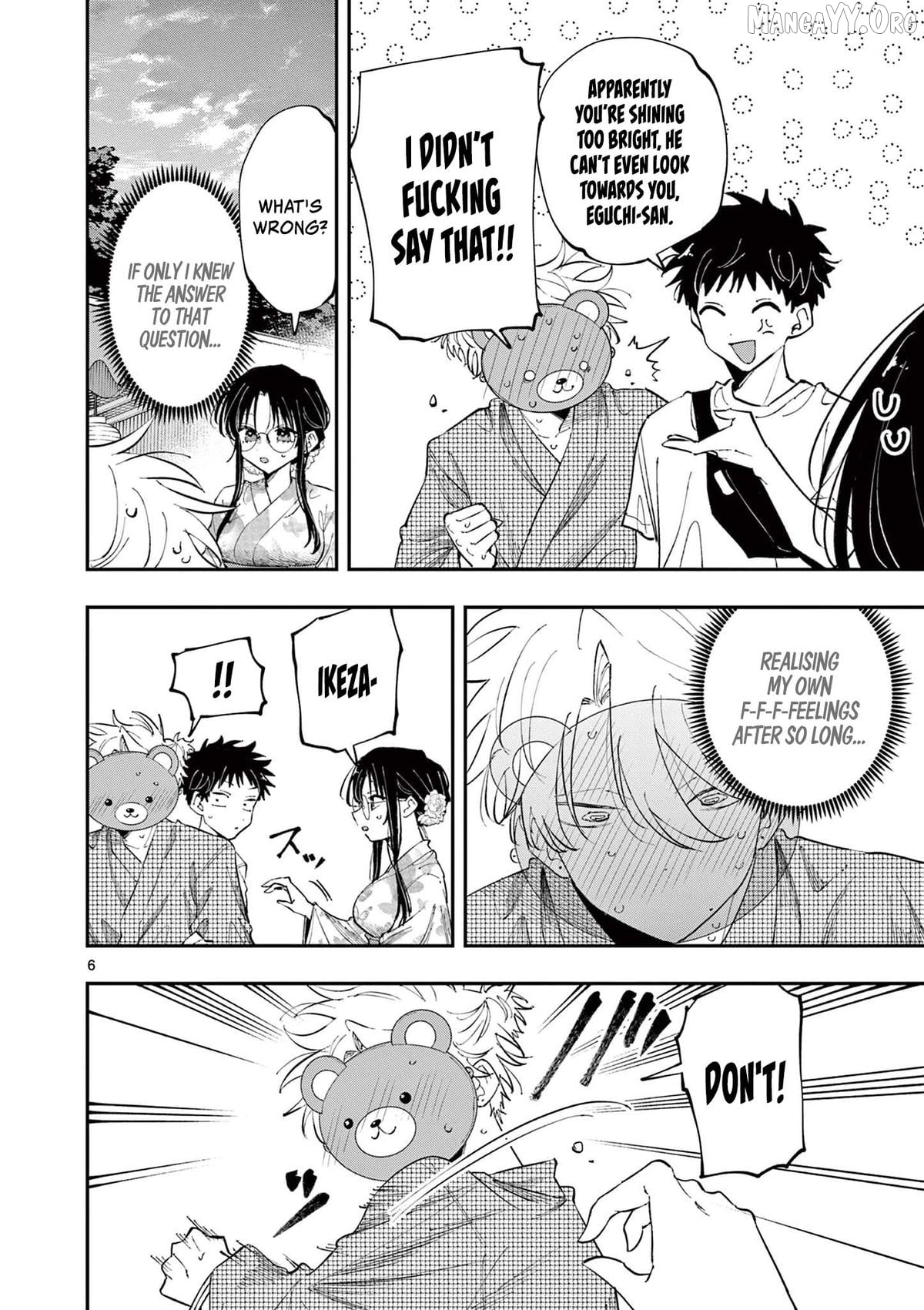 The Person Sitting Next to Me Looking at Me with Perverted Eyes Chapter 83 - page 6
