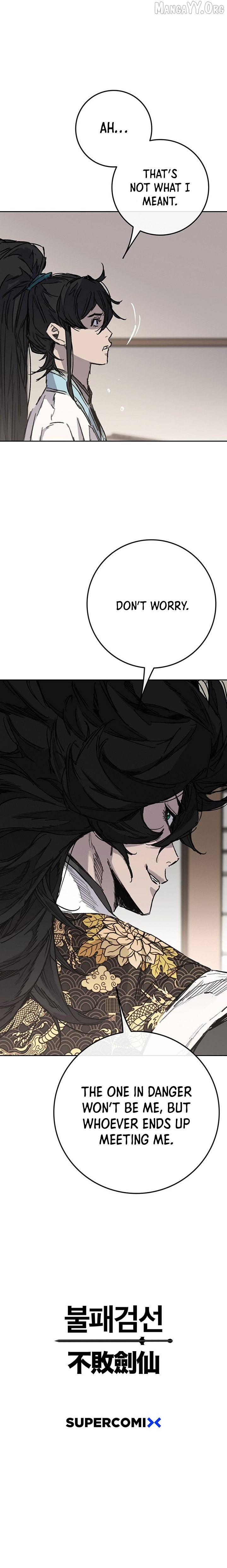 The Undefeatable Swordsman Chapter 284 - page 12