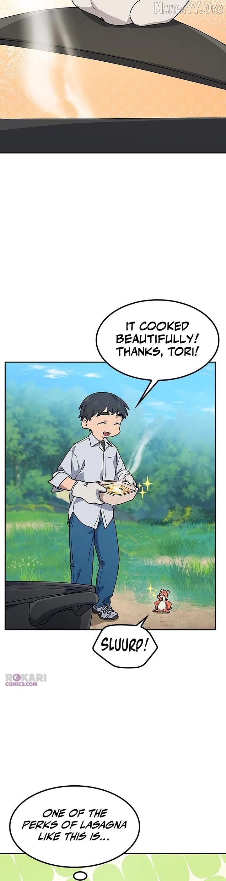 HEALING LIFE THROUGH CAMPING IN ANOTHER WORLD Chapter 85 - page 36