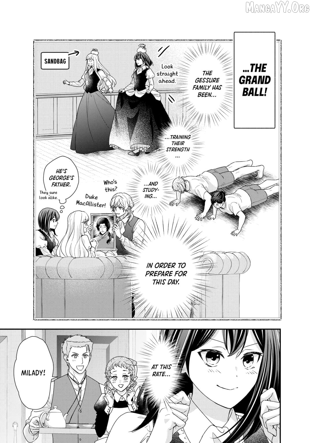 The Struggles of a Reincarnated Marquess's Daughter--- I'll Be Taken Down in Style! Chapter 36 - page 3