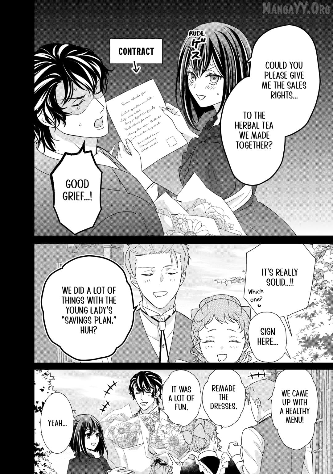 The Struggles of a Reincarnated Marquess's Daughter--- I'll Be Taken Down in Style! Chapter 36 - page 6